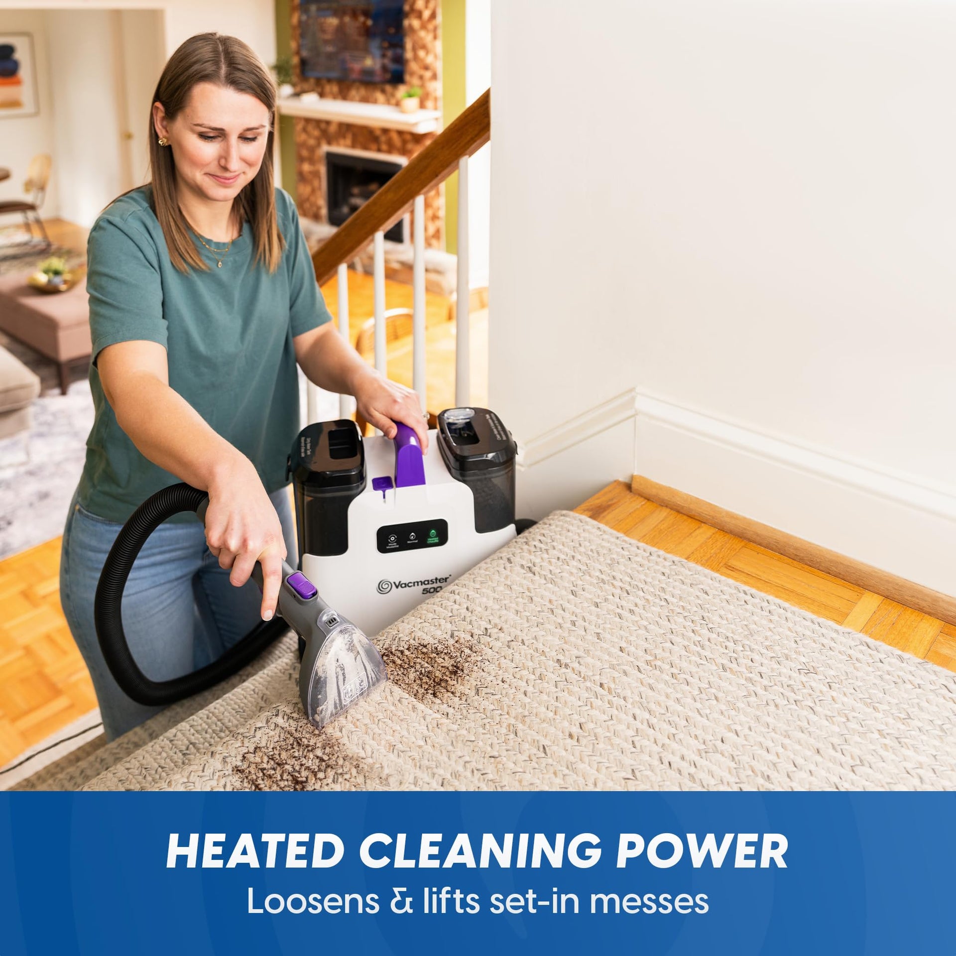 500 Series Heated Carpet & Upholstery Spot Cleaner Machine