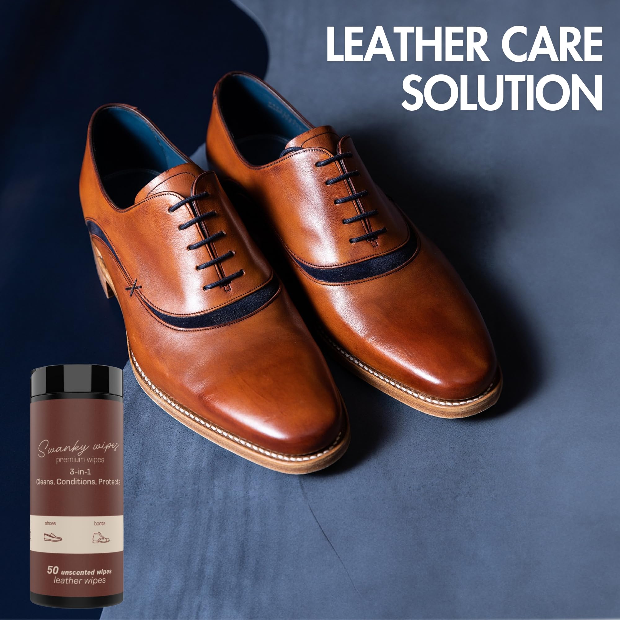 Swanky Leather Wipes (100 Count)