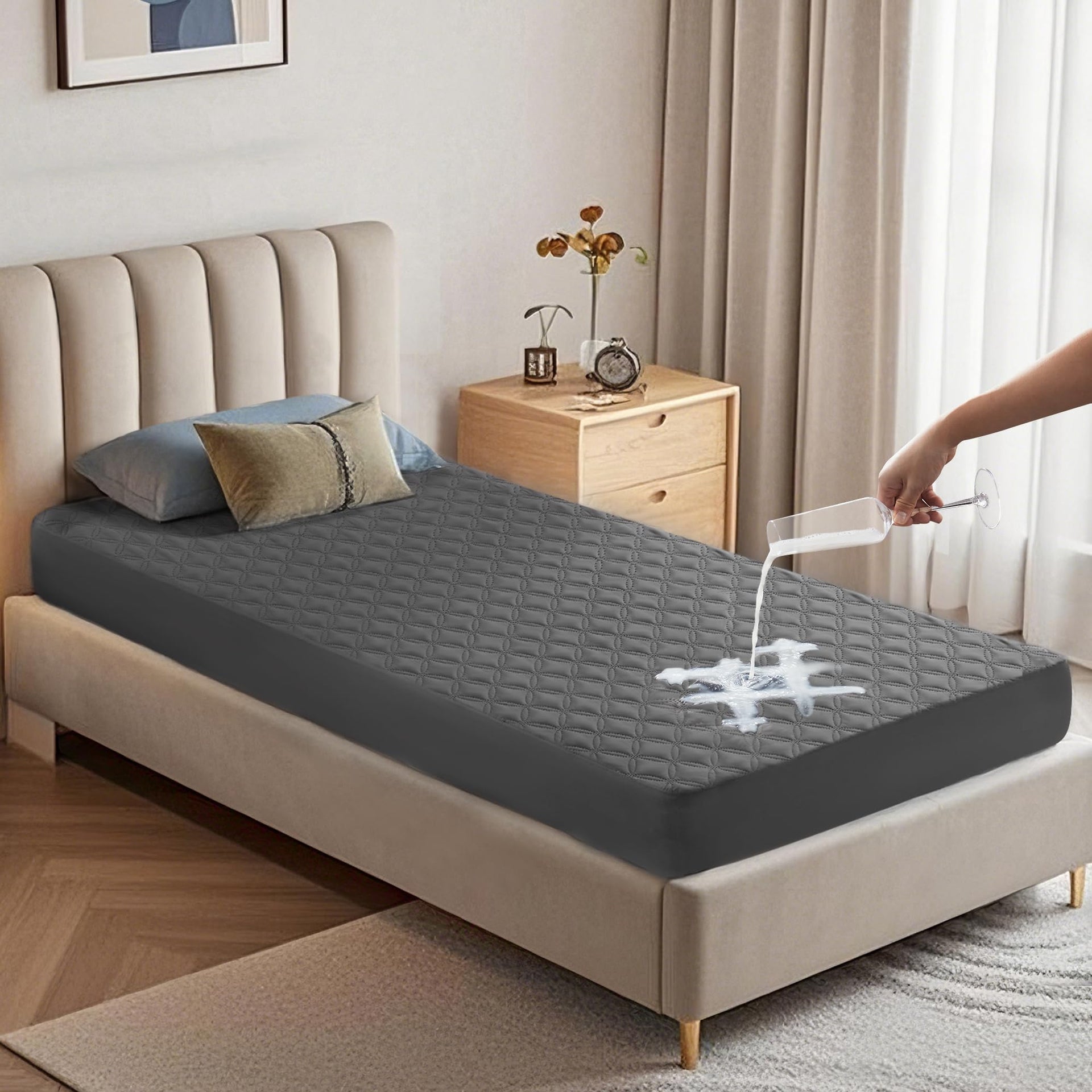 Waterproof Twin Mattress Protector