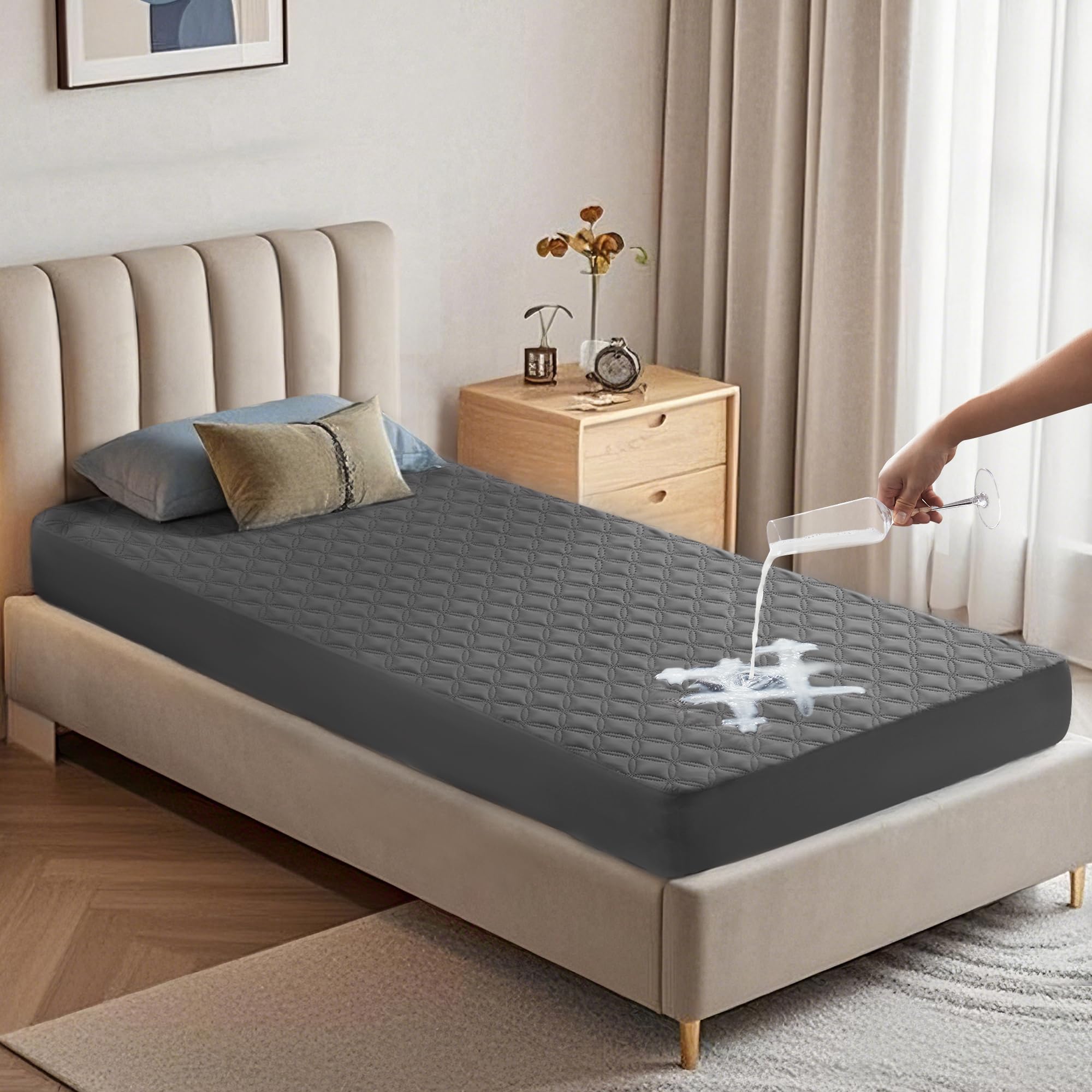 Waterproof Twin Mattress Protector