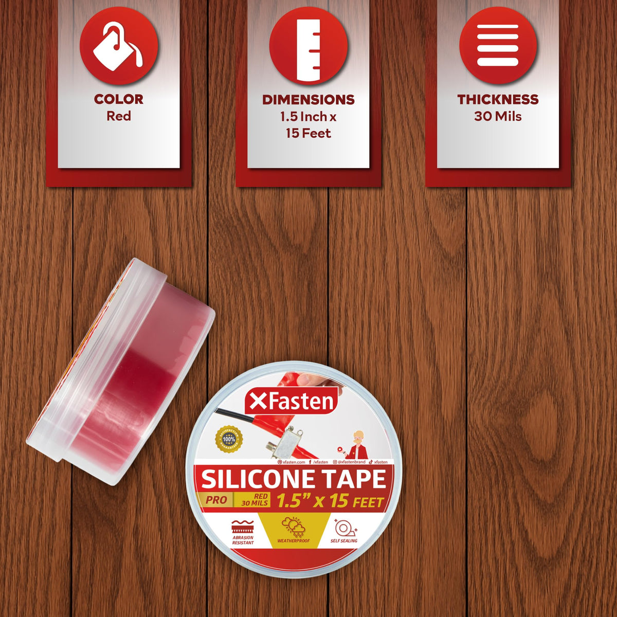 Self fusing Silicone Tape Pro (15 Foot)