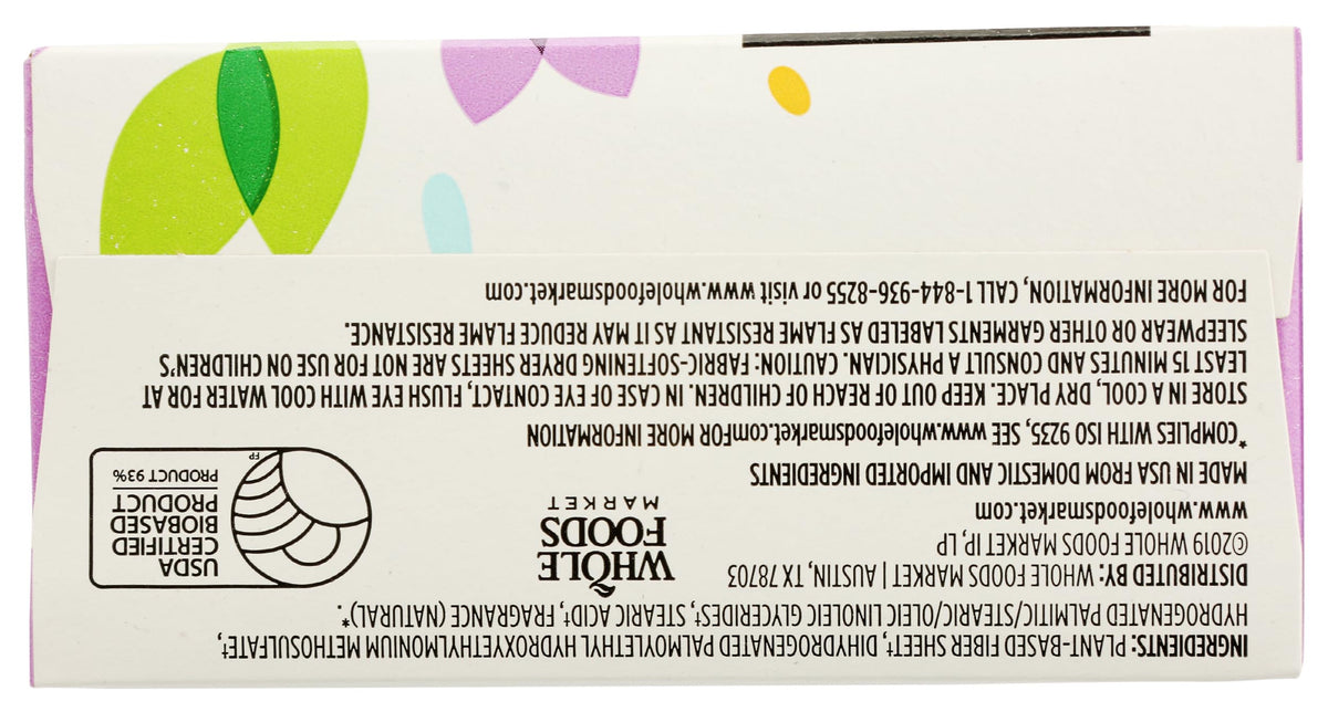 Fabric Softening Dryer Sheets (80 Count)