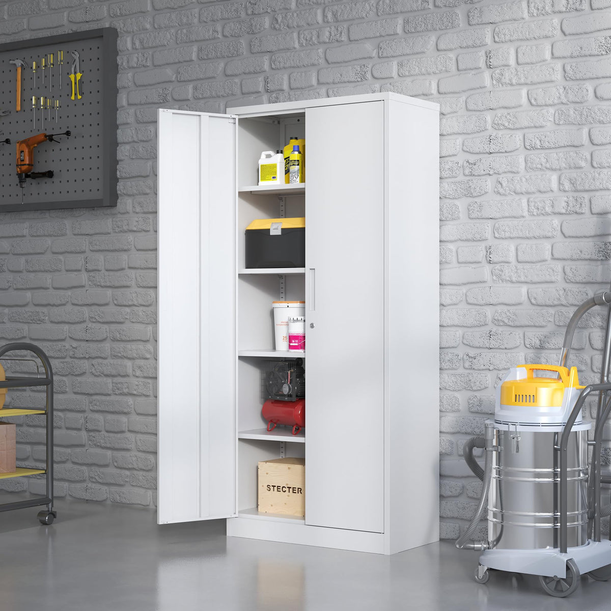 Metal Storage Cabinet for Garage