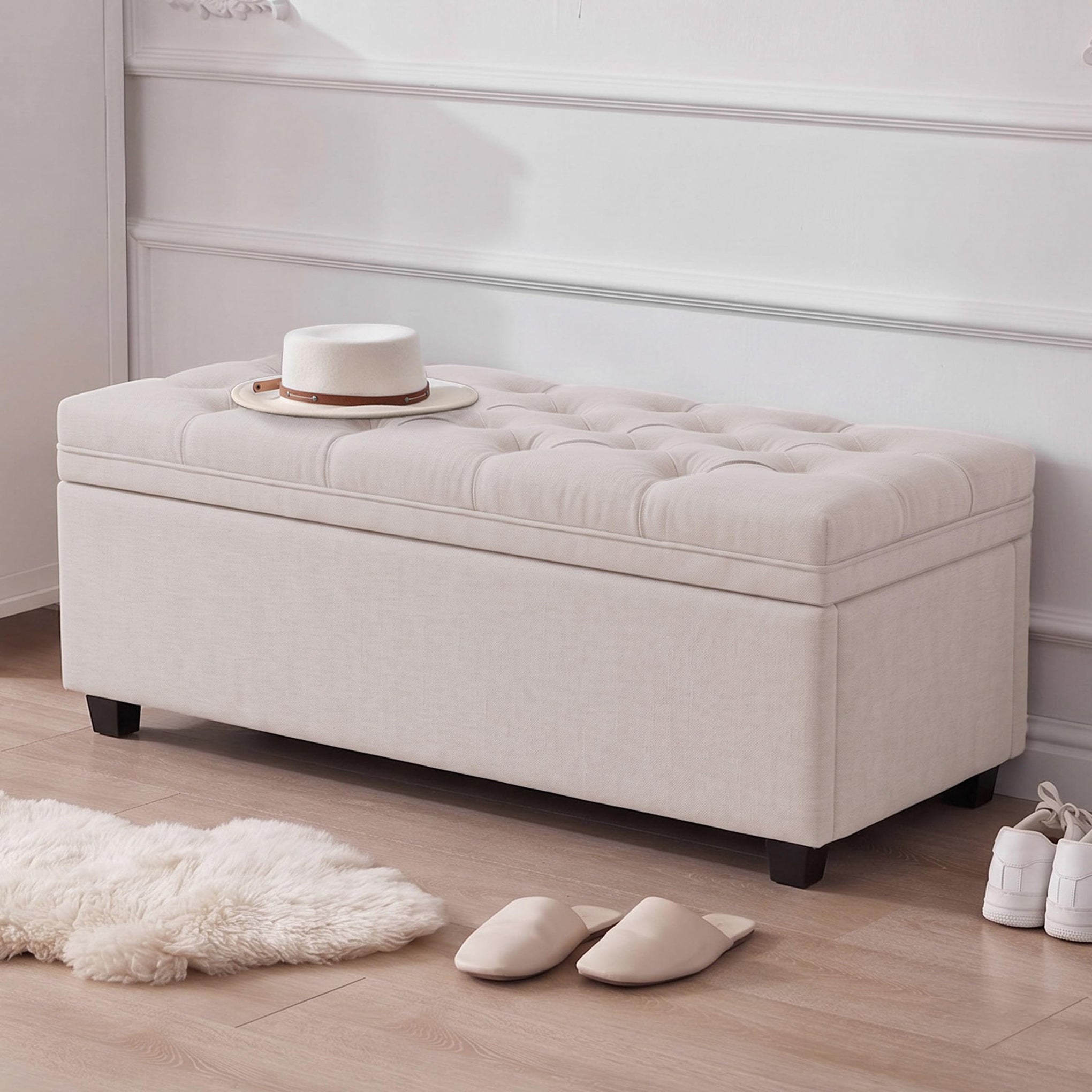 43 Inch Storage Ottoman