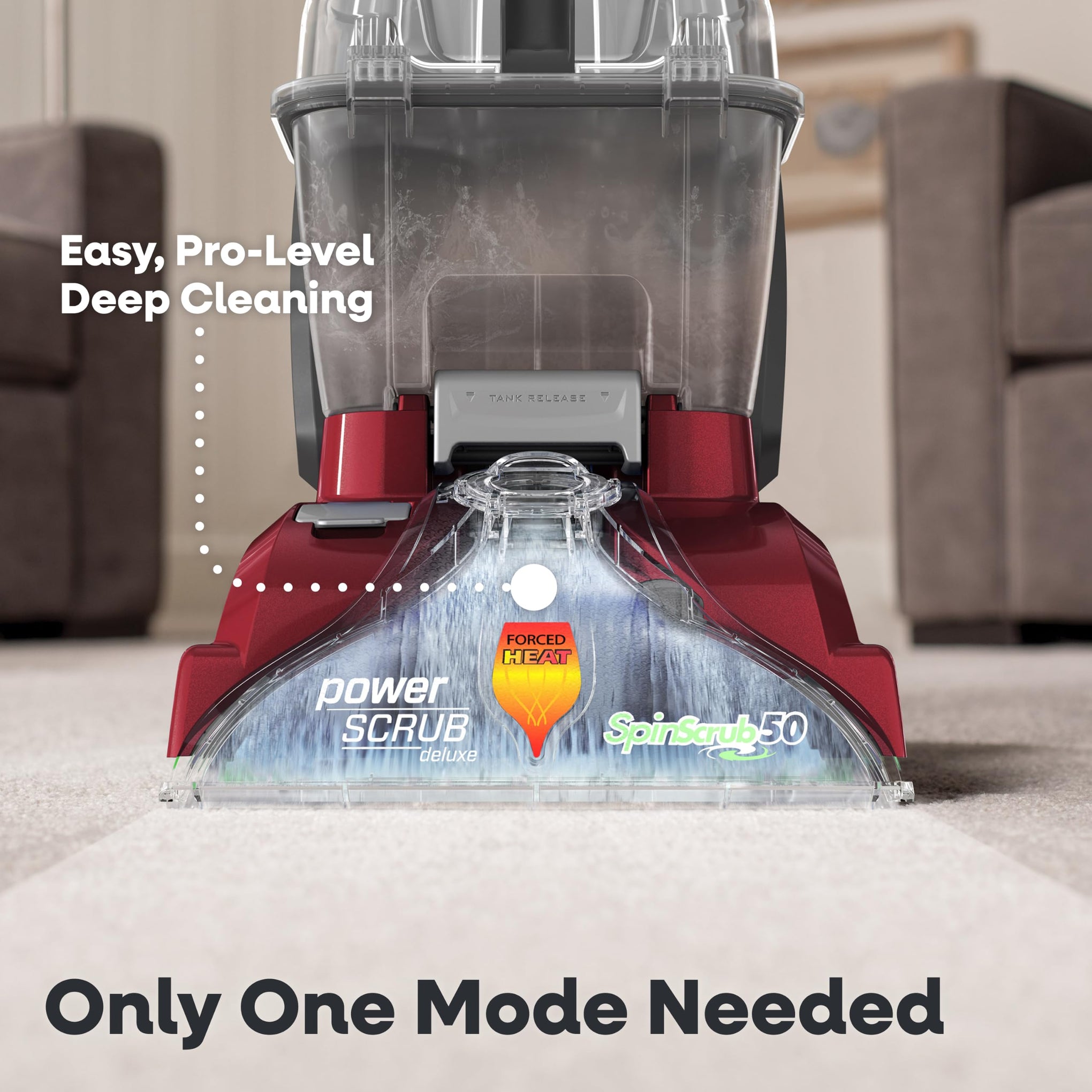 PowerScrub Deluxe Carpet Cleaner Machine