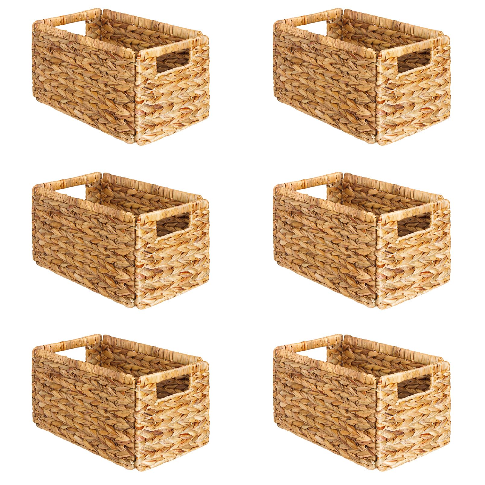 6 Pack Wicker Basket (6 Count)