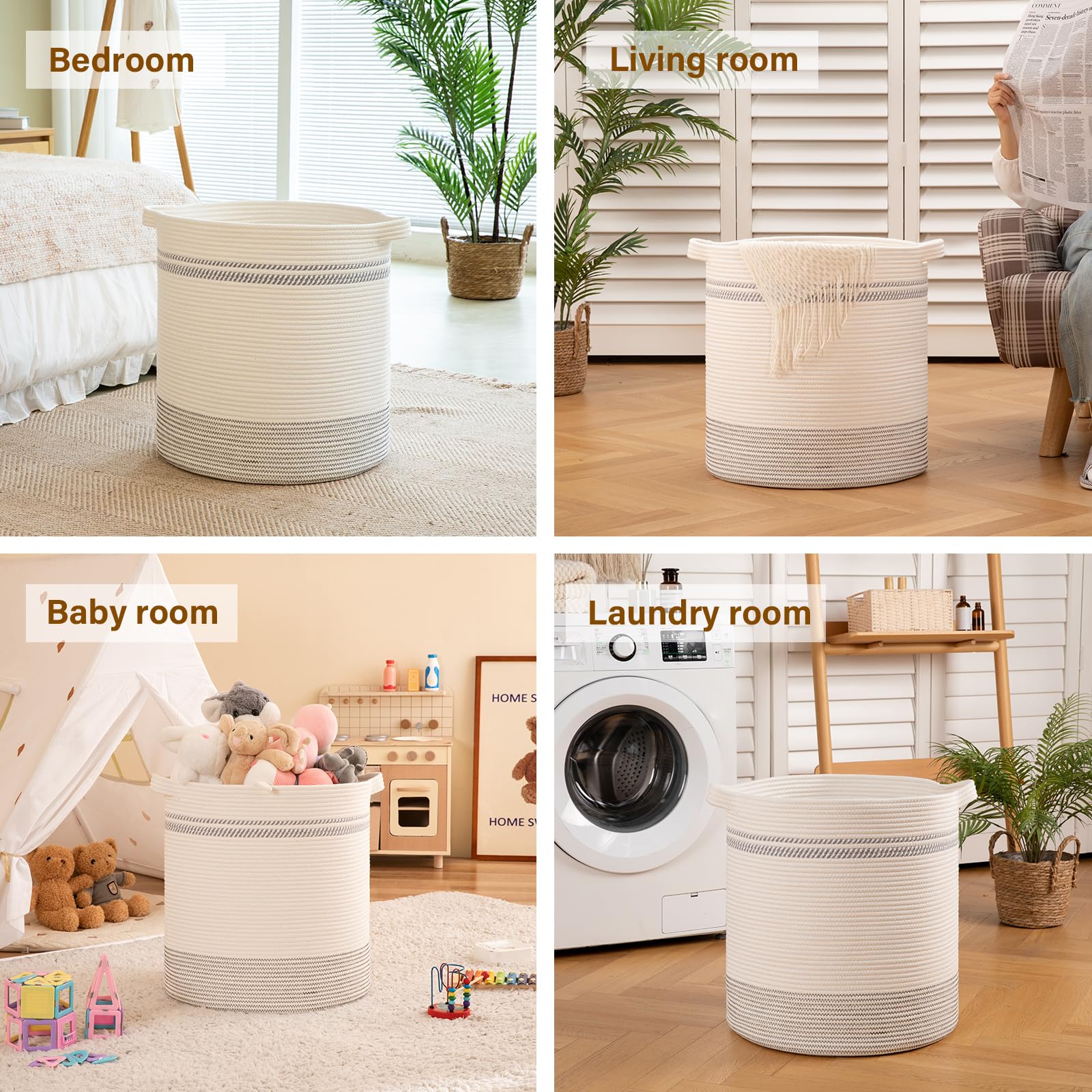 80L Laundry Basket