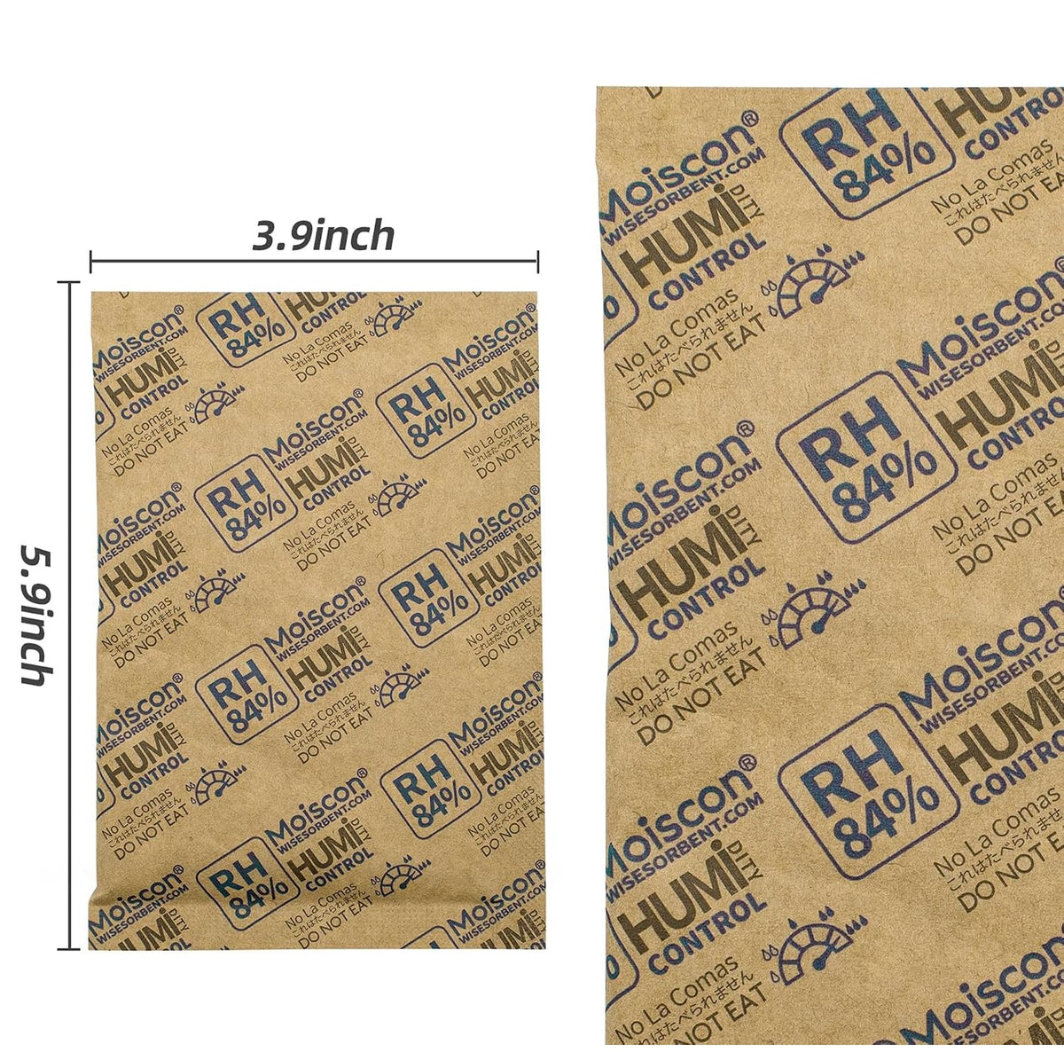 84% Two Way Humidity Control Packs for Storing 1 lb