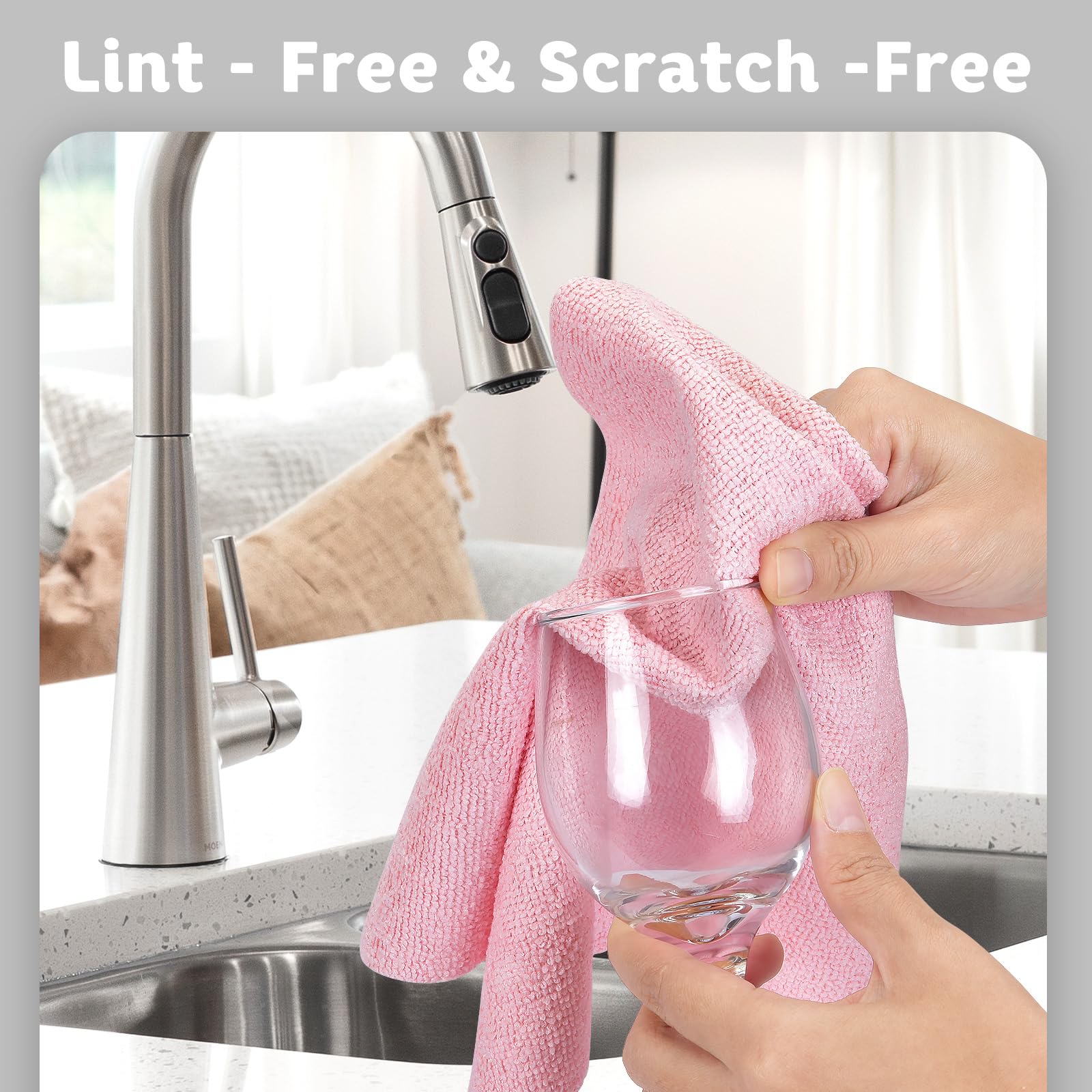 Matthew Microfiber Cleaning Cloth Roll 72Pack (72 Count)