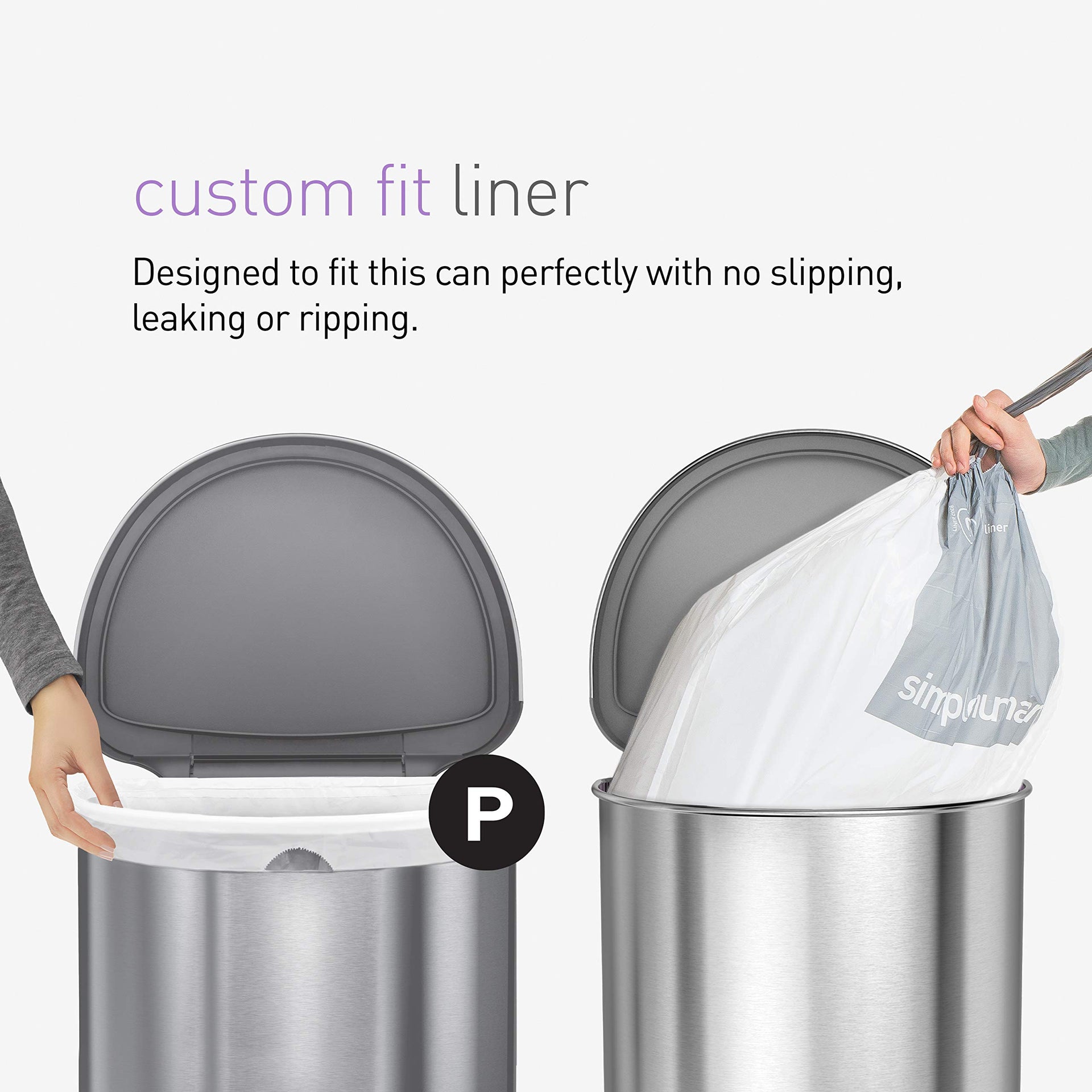 Semi Round Step Can