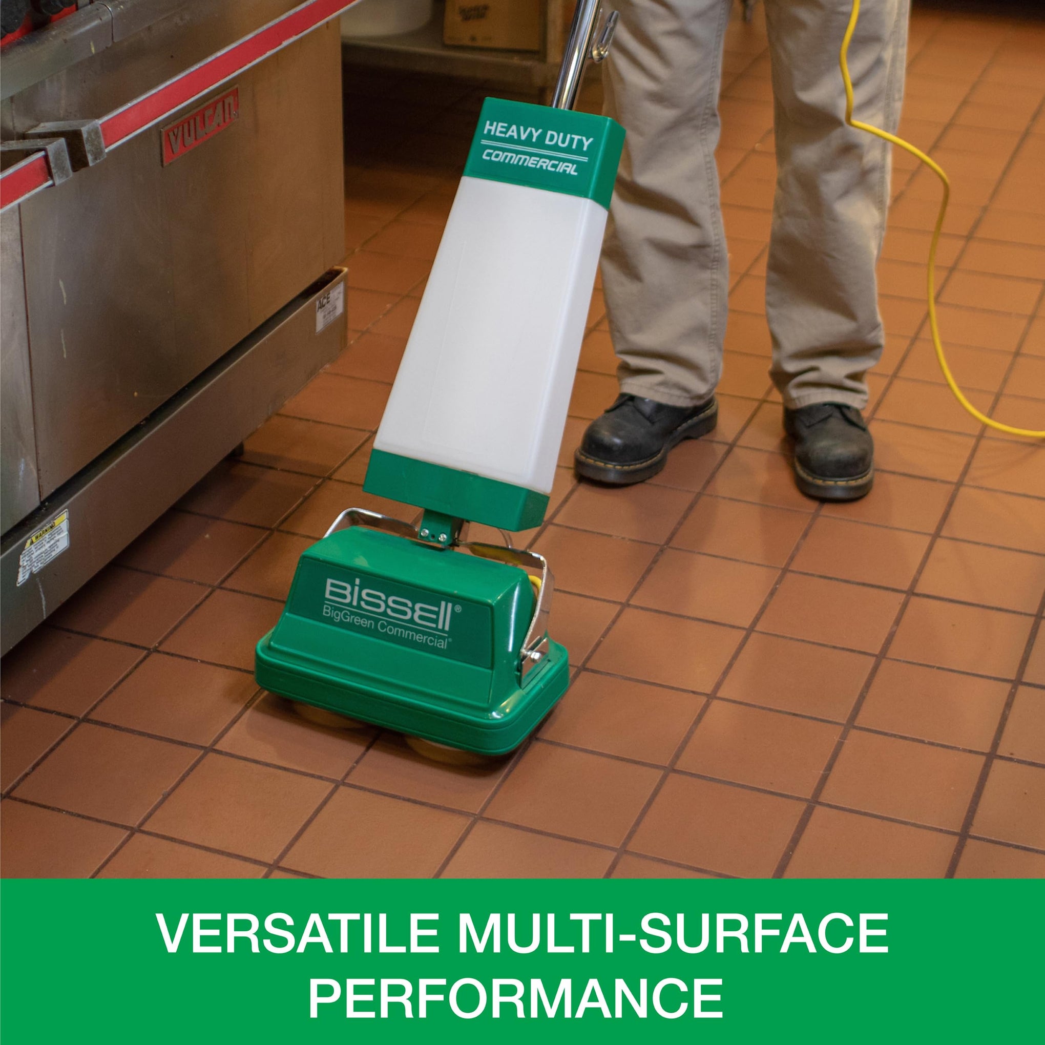 Bissell BigGreen BGFS5000 Portable Two Brush Floor Scrubber & Polisher