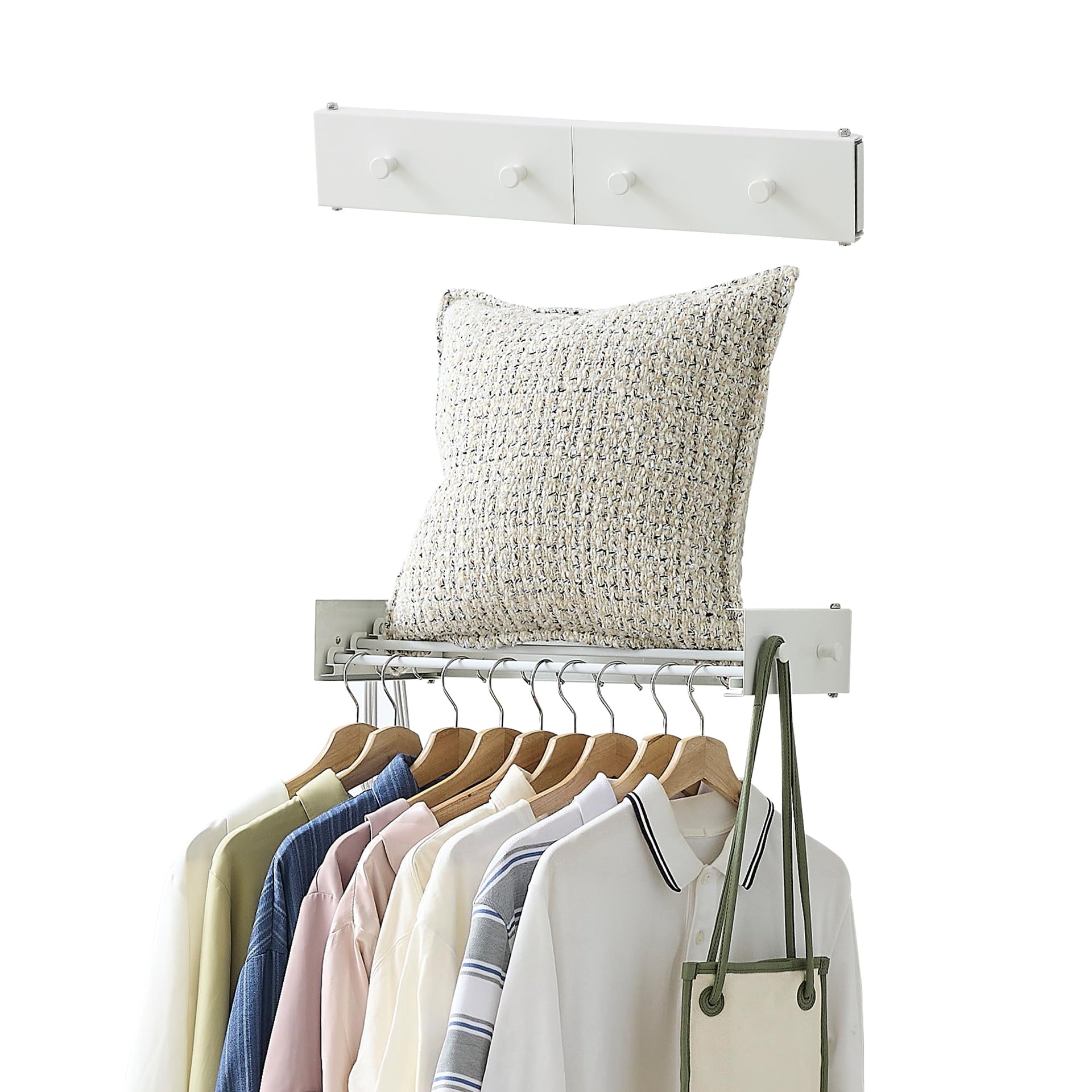 Wall Mounted Clothes Drying Rack