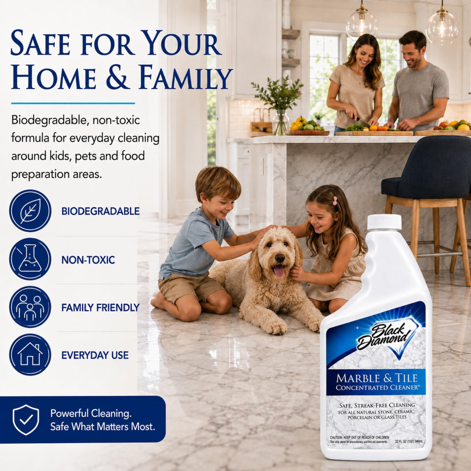 Marble & Tile Floor Cleaner Concentrate (32 Fl Oz)