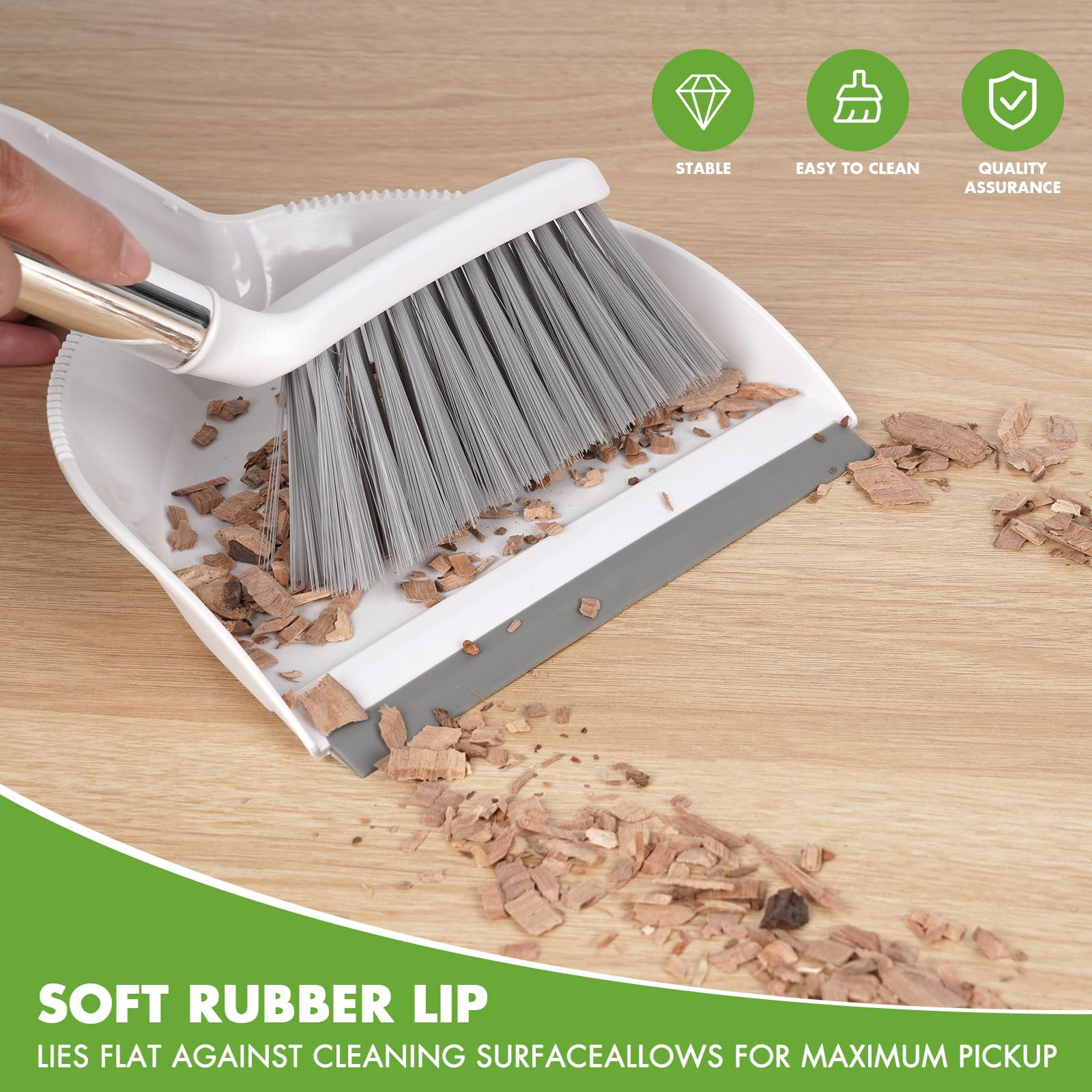 Small Broom and Dustpan Set