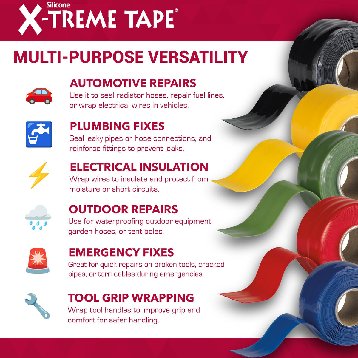 Self Fusing Silicone Tape
