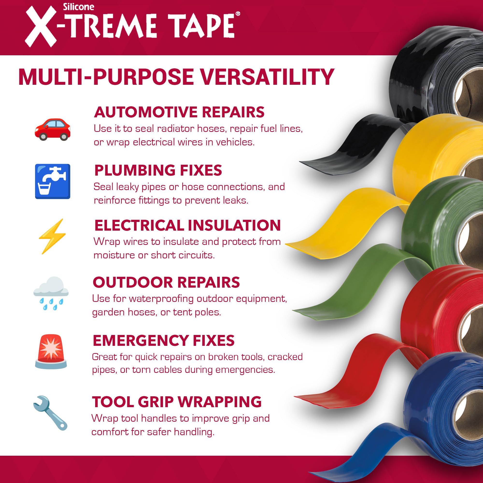 Self Fusing Silicone Tape