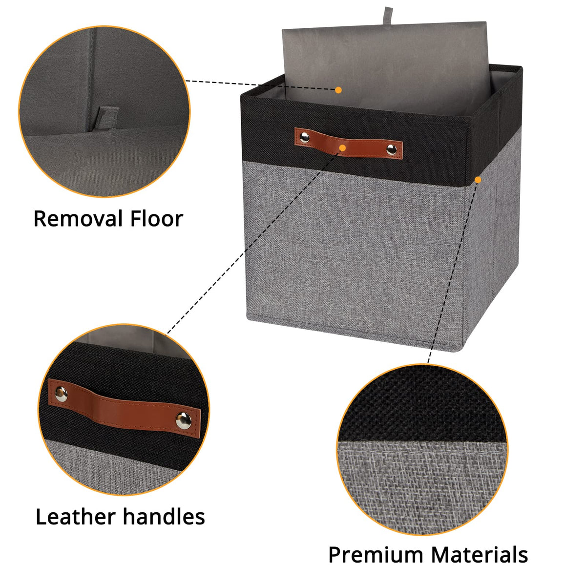 13x13 Storage Cubes (4 Count)