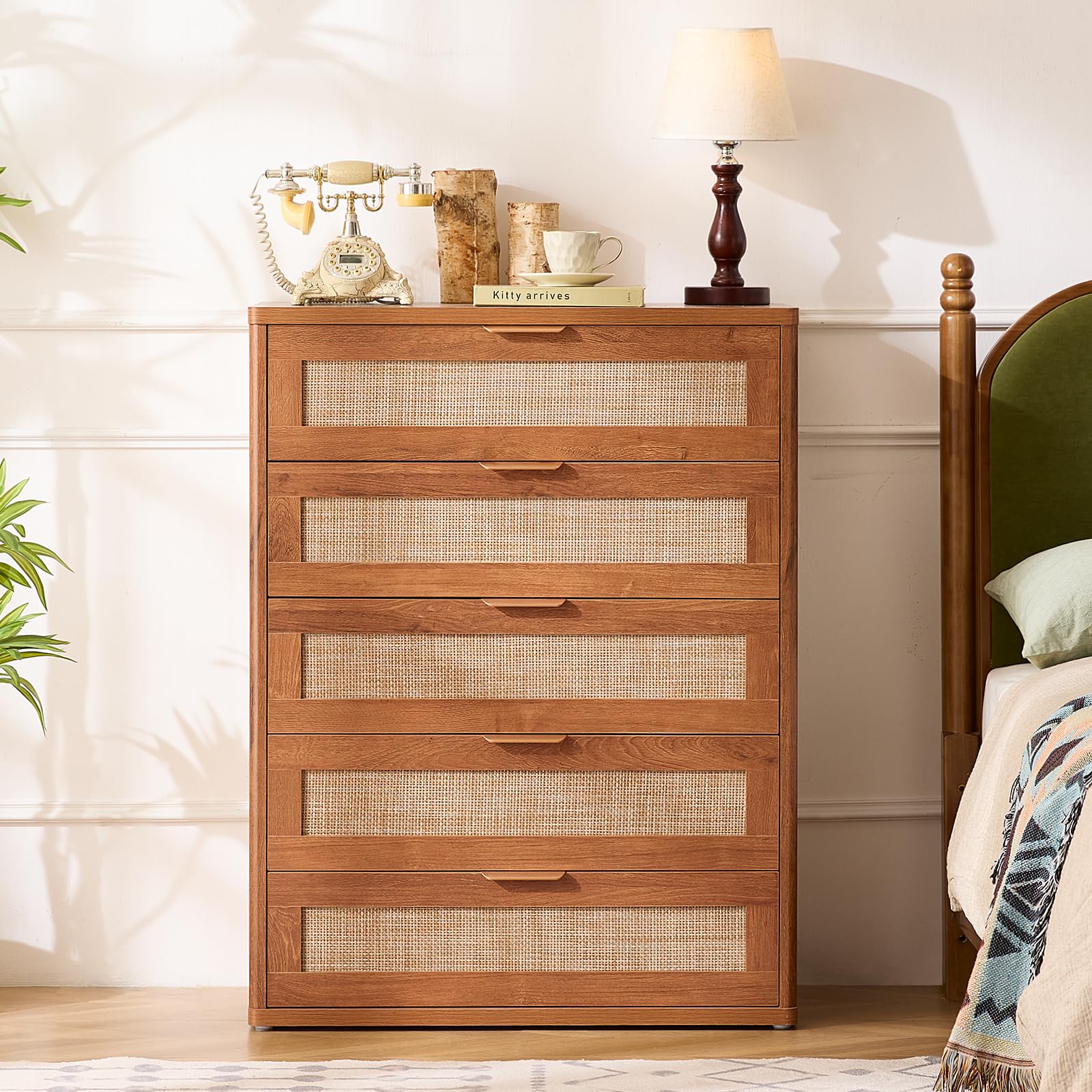 Rattan Dresser for Bedroom