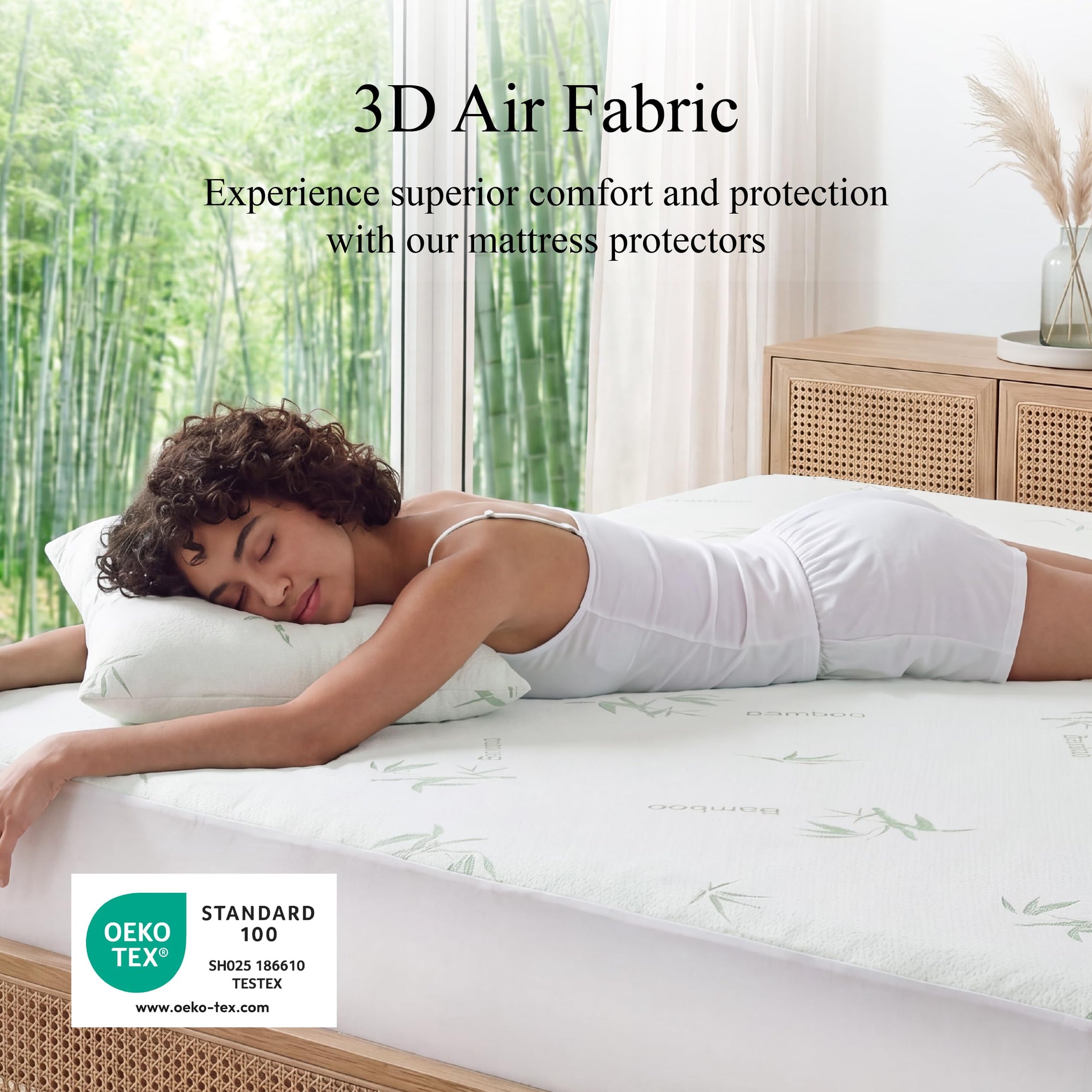 Premium 100% Waterproof Mattress Protector Queen Size Bed