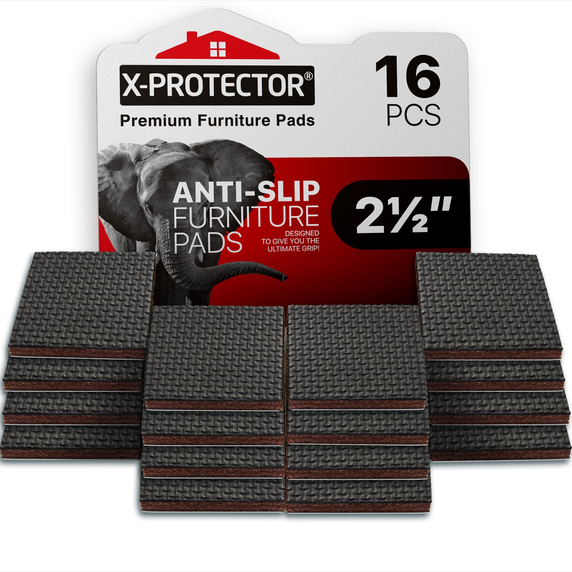 Non Slip Furniture Pads X (16 Count)