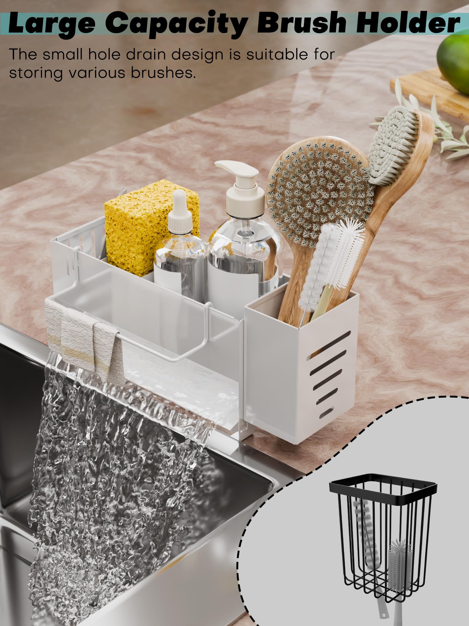 Kitchen Sink Caddy Organizer