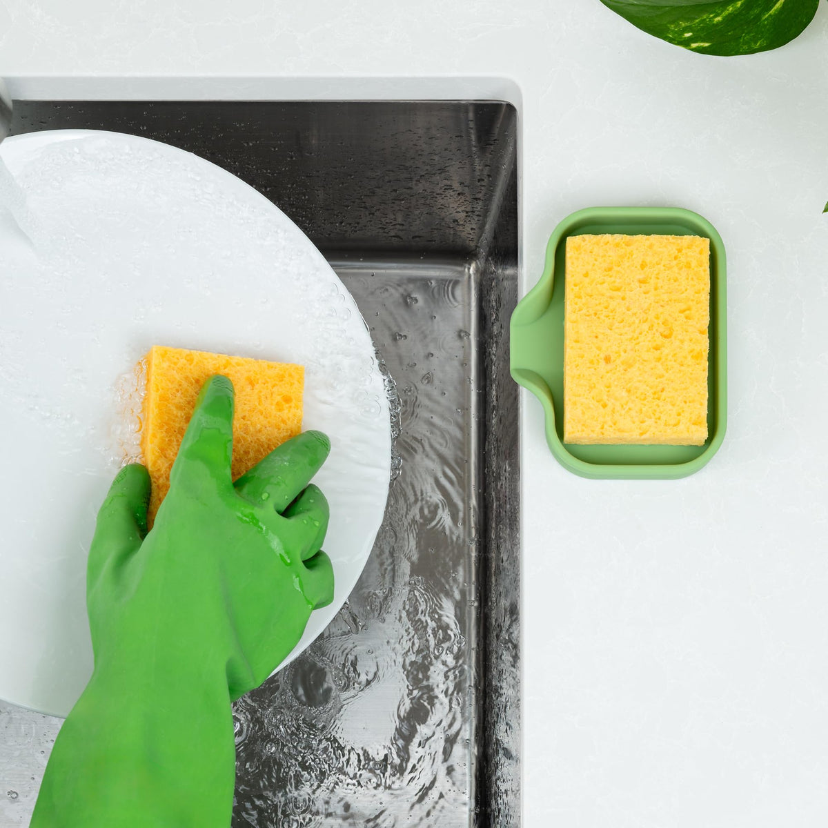 Small Silicone Sponge Holder