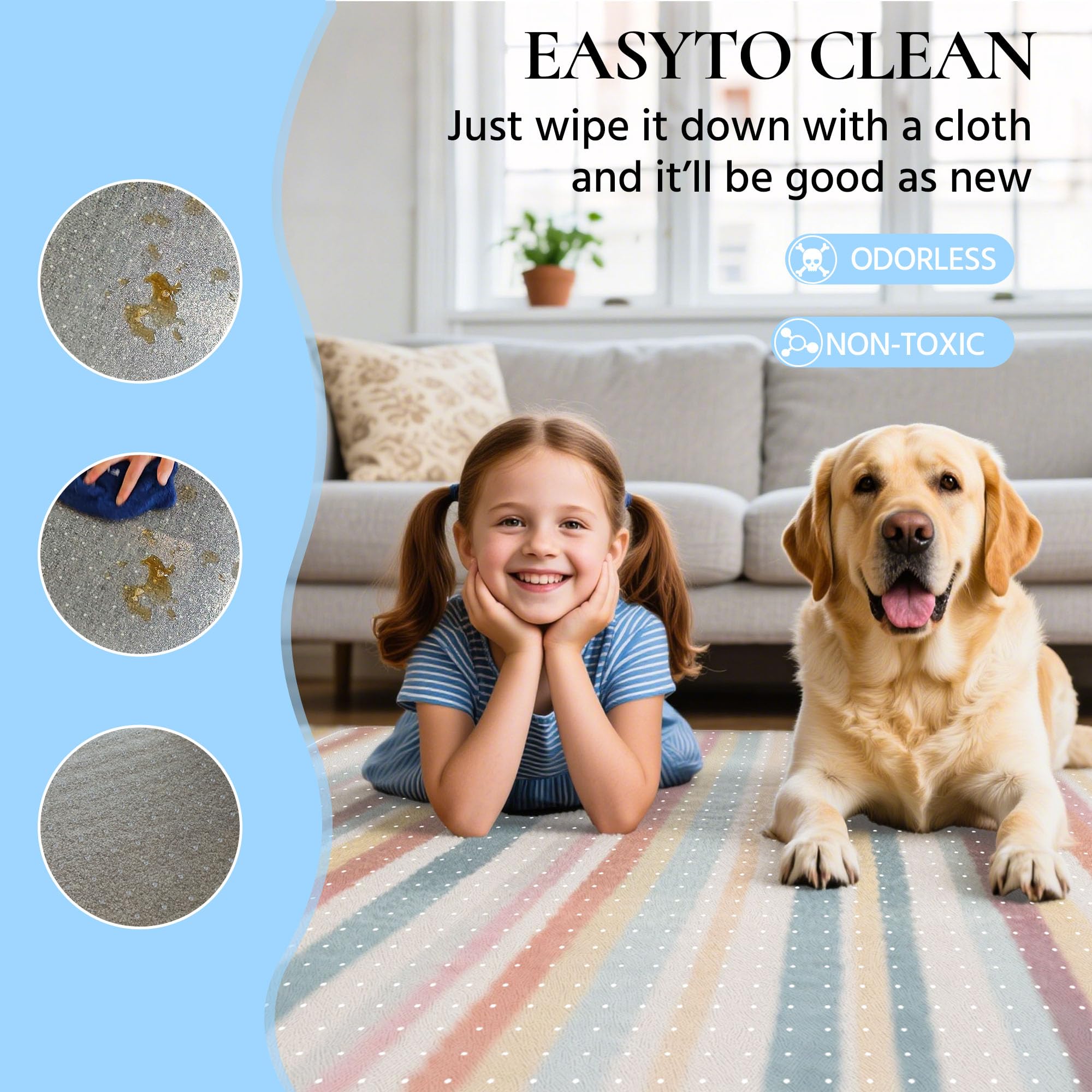 Office Chair Mat for Low Pile Carpet