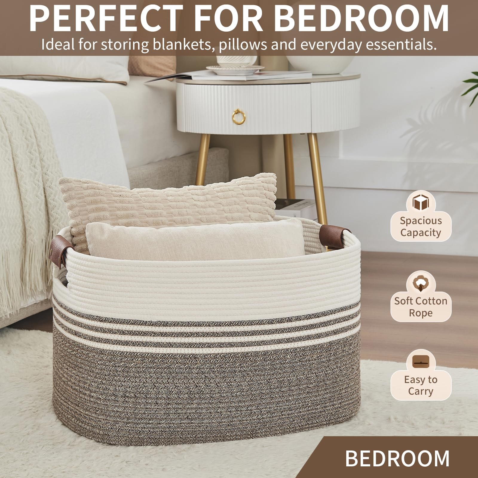 Laundry Hamper with Handles