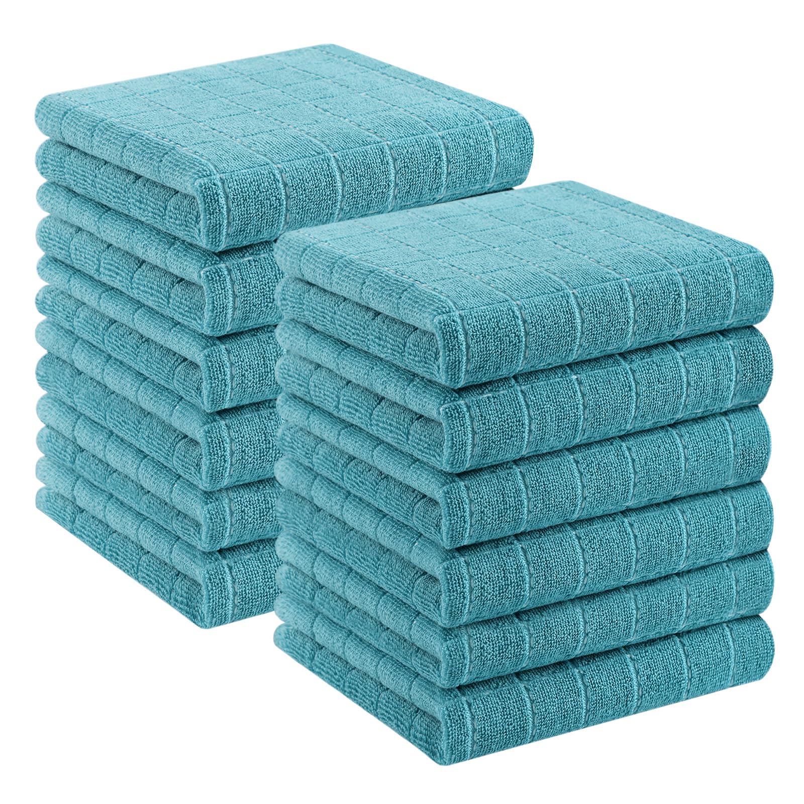 100% Cotton Terry Kitchen Towels (12 Count)