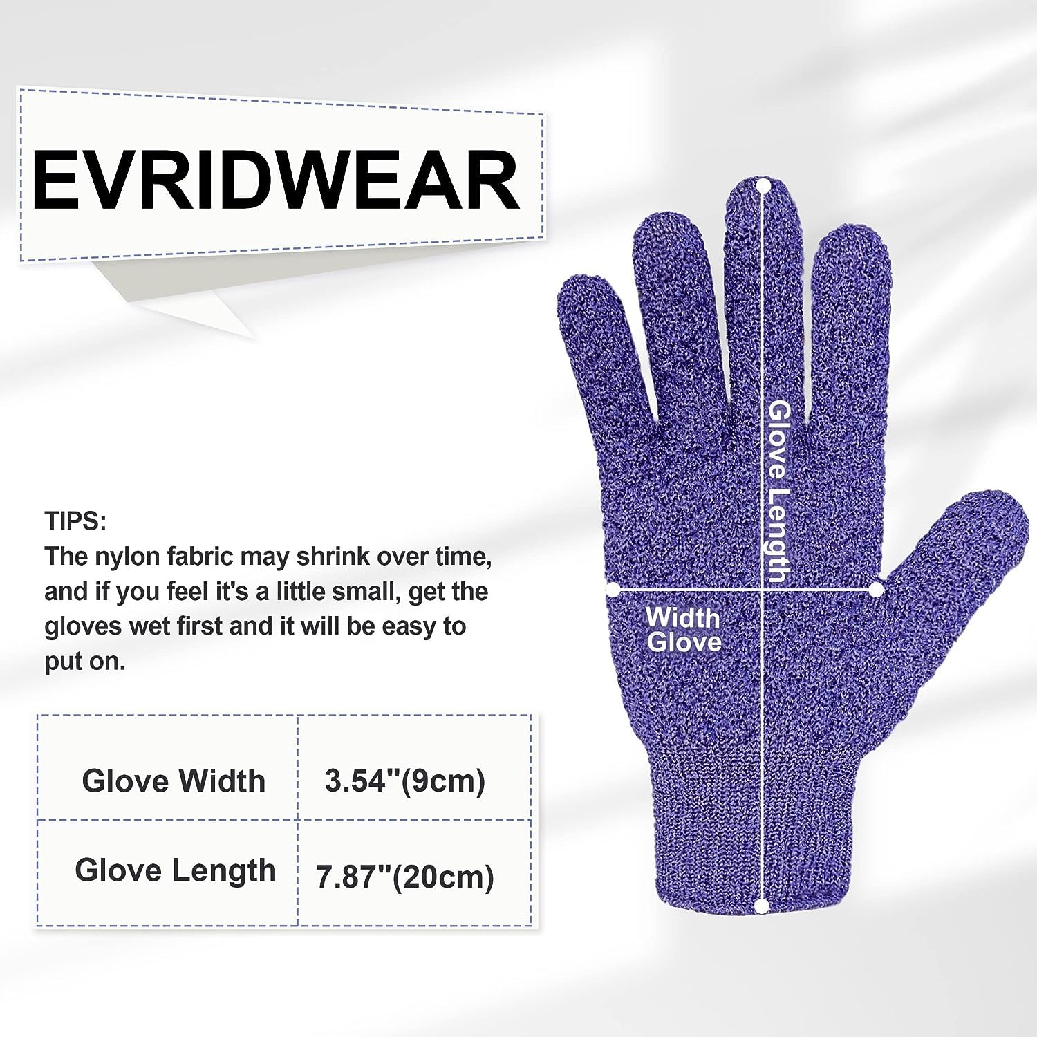 Exfoliating Glove for Shower Bath