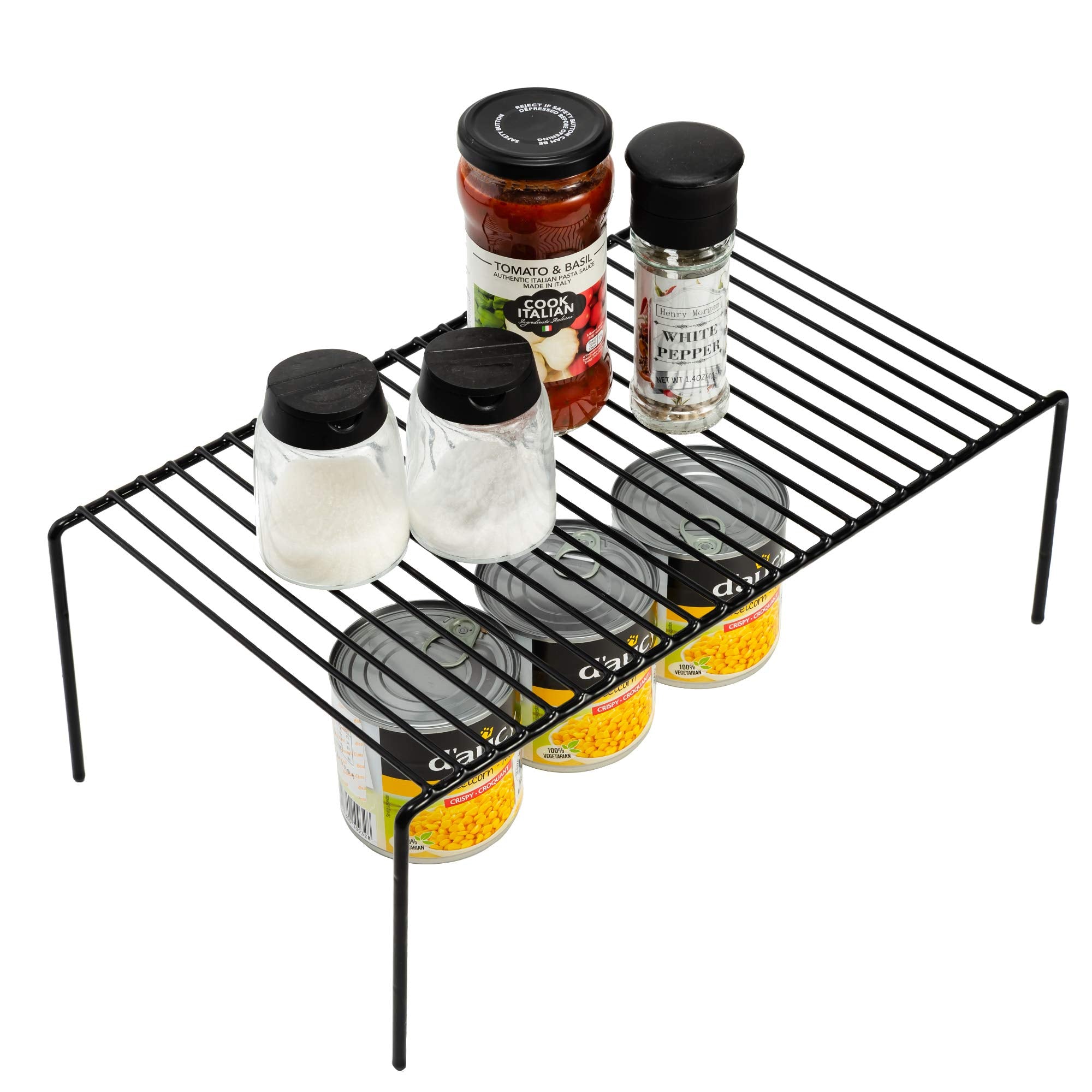Kitchen Cabinet Shelf Organizer Set of 2 (4 Count)