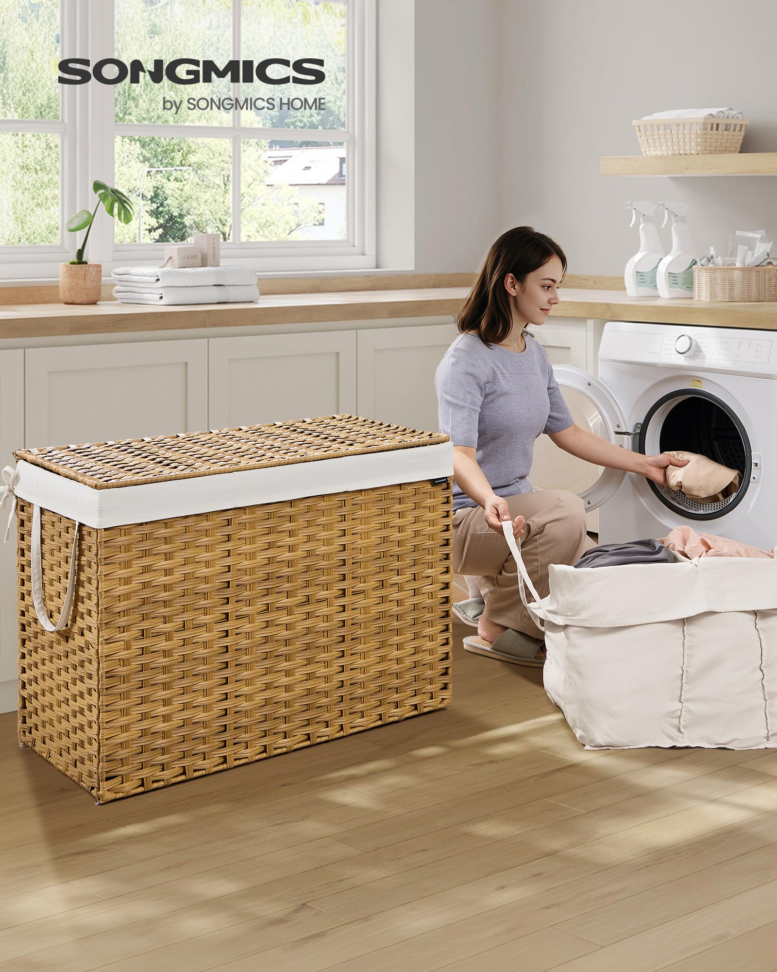 Laundry Hamper with Lid