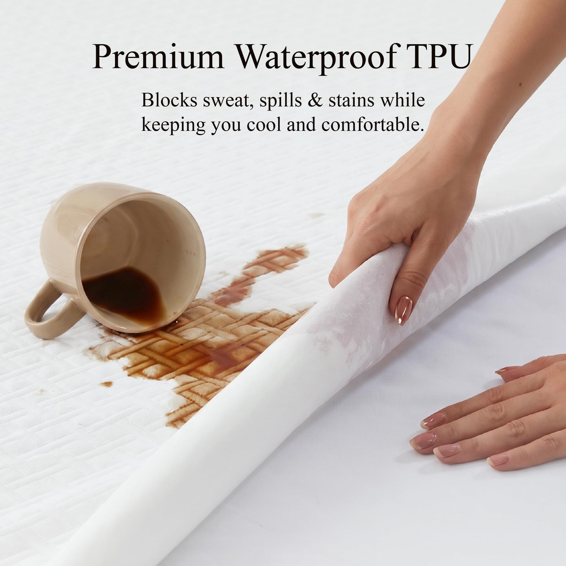 Queen Size Waterproof Mattress Protector