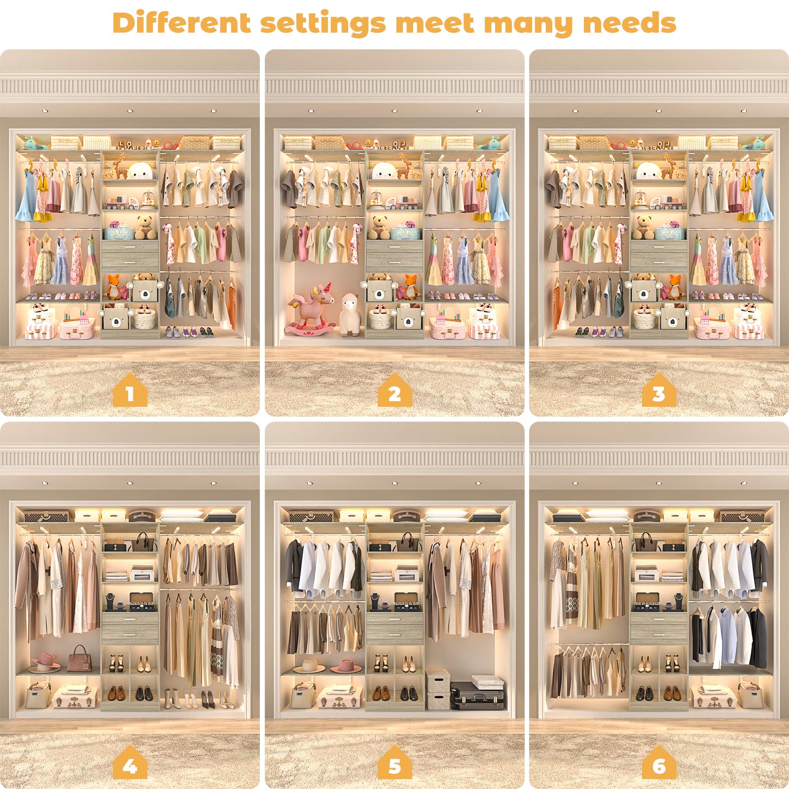 Closet System (8 Foot)