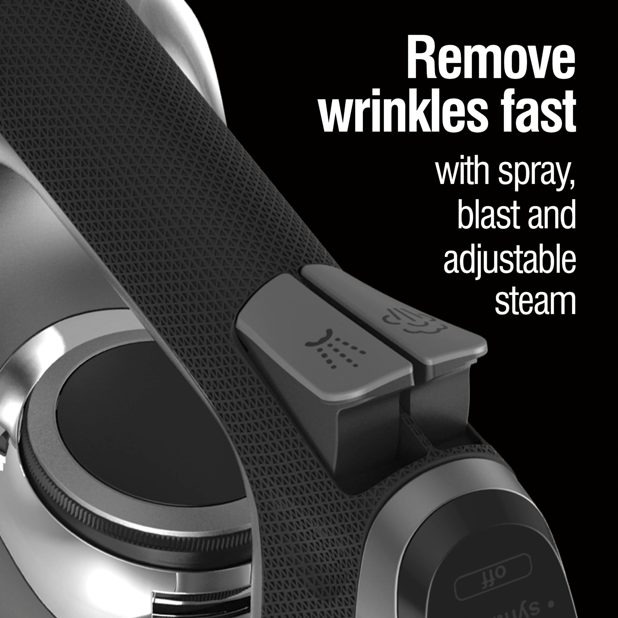 Steam Iron for Clothes with Vertical Steam Burst