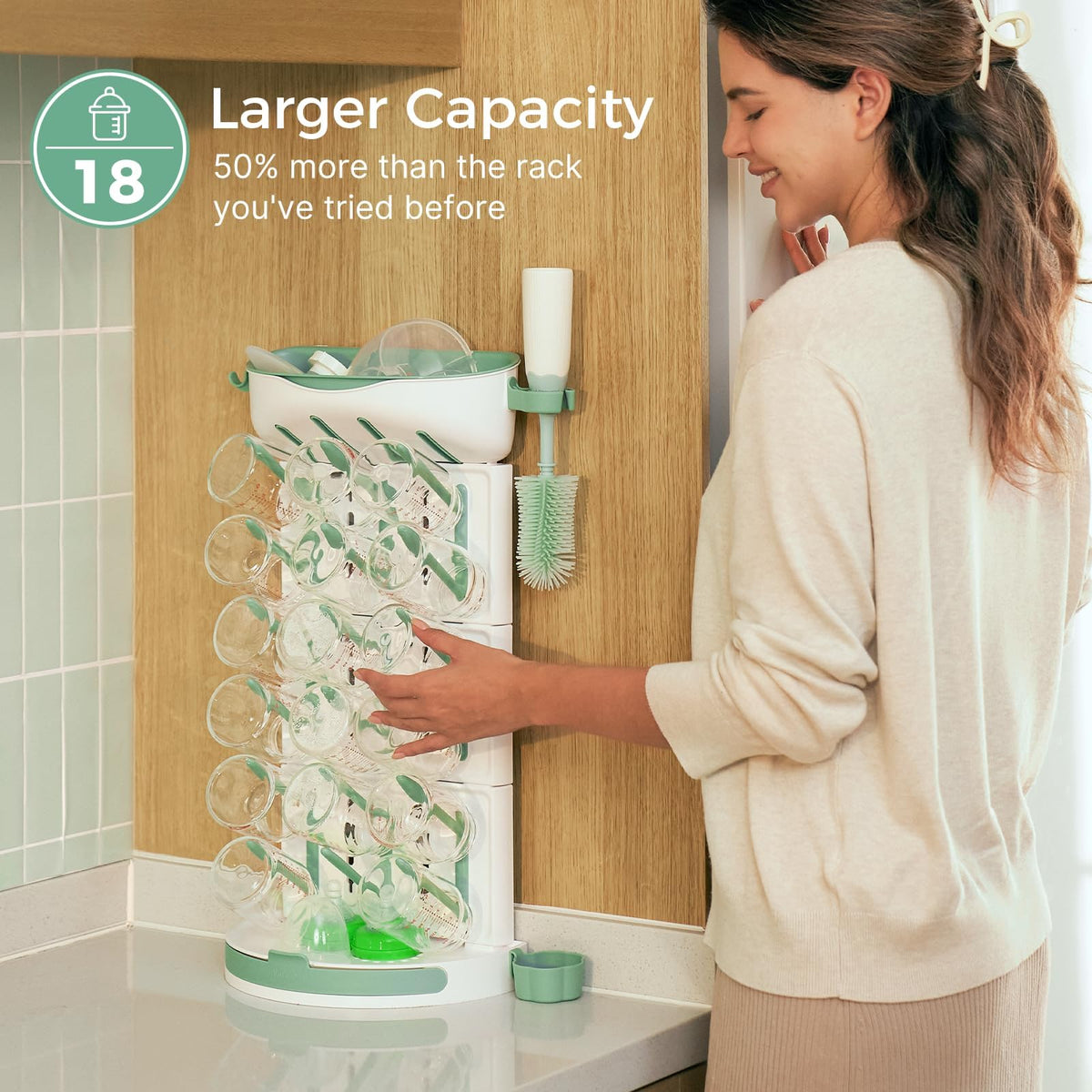 Baby Bottle Drying Rack