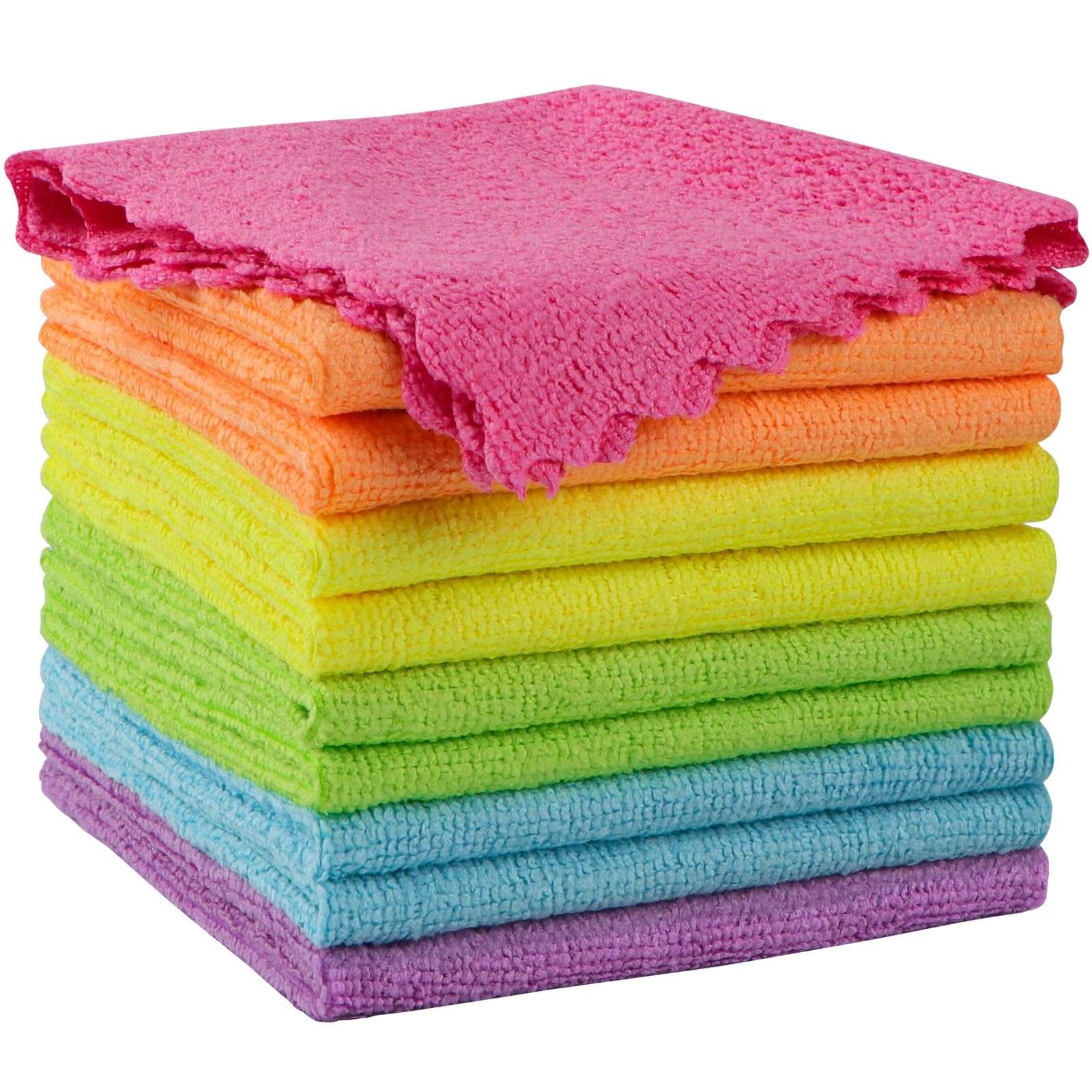 Microfiber Cleaning Cloth 10 Pack (10 Count)