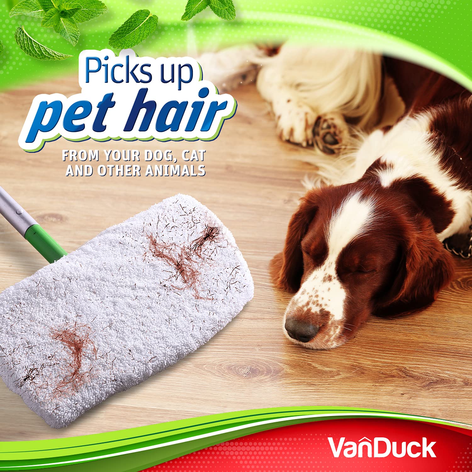 Reusable 100% Cotton Mop Pads for Swiffer Sweeper (4 Count)