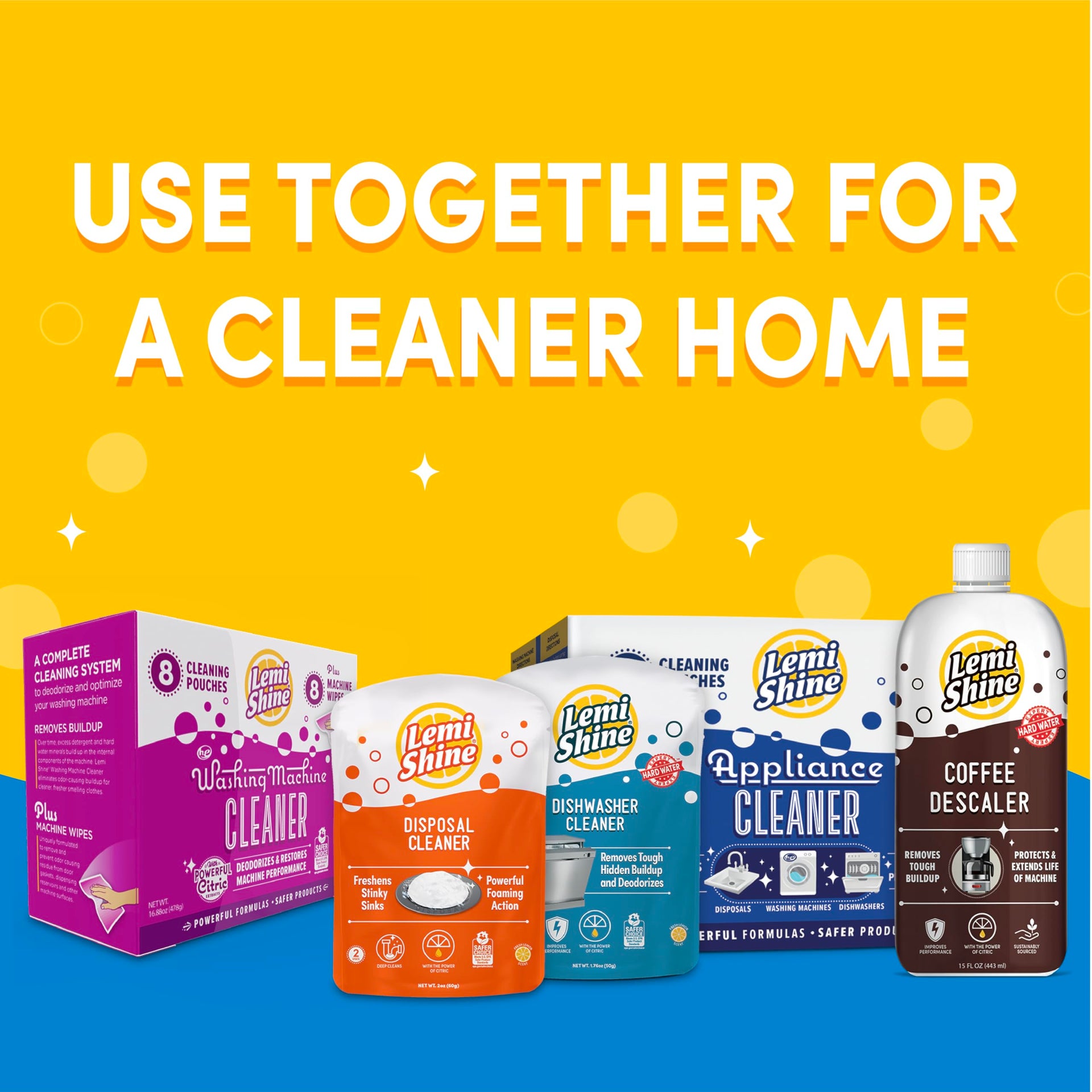 Washing Machine Cleaner Plus Machine Wipes (16.88 Ounce)