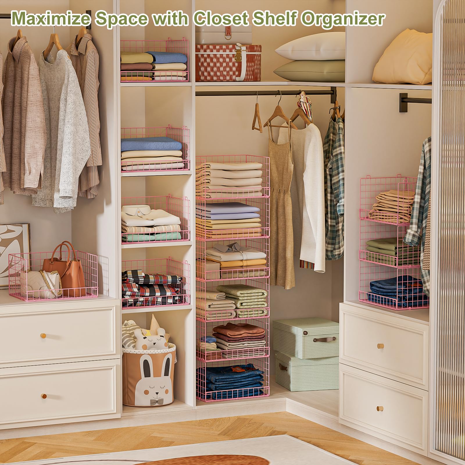 4 Tier Closet Organizers and Storage