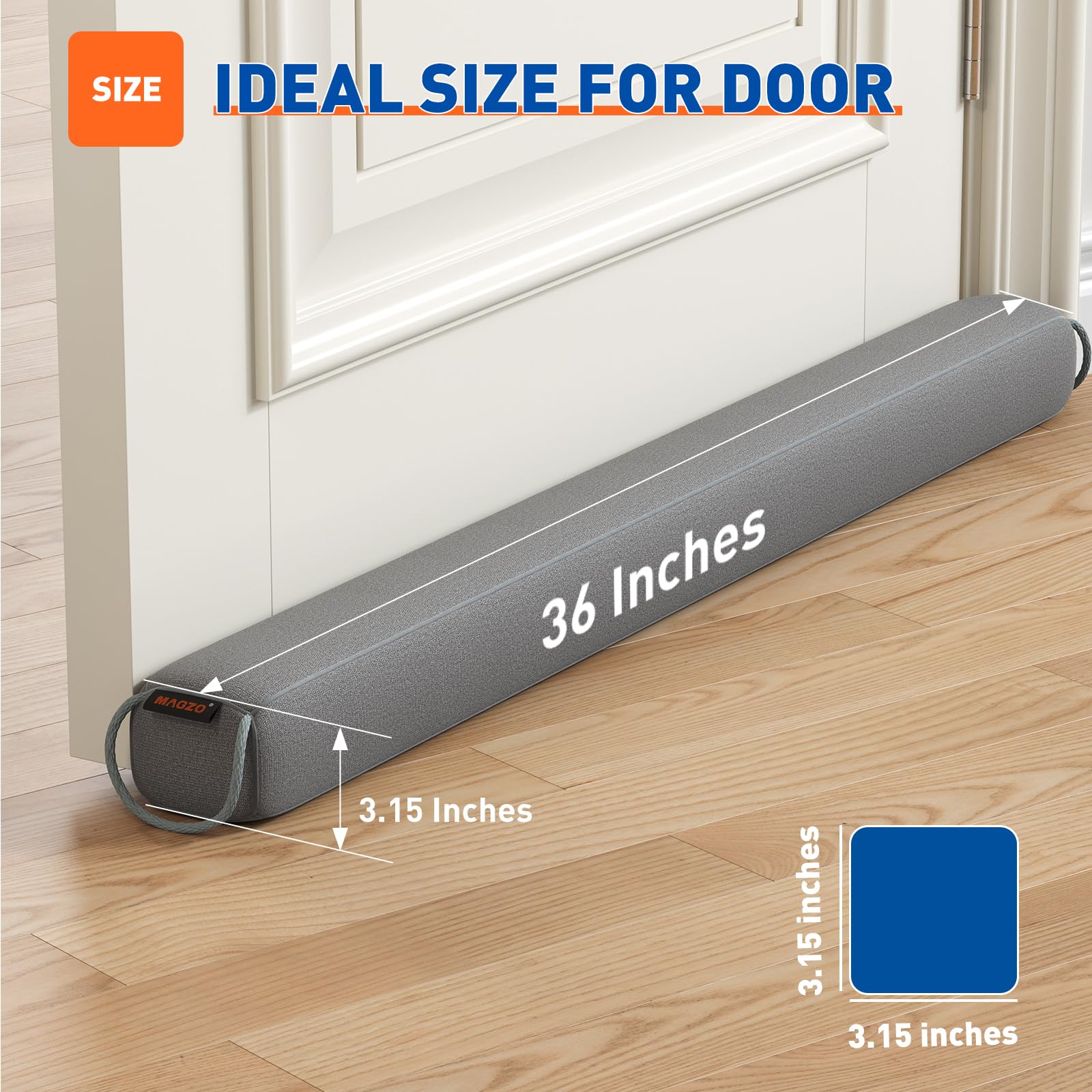 Door Draft Stopper 36 Inches