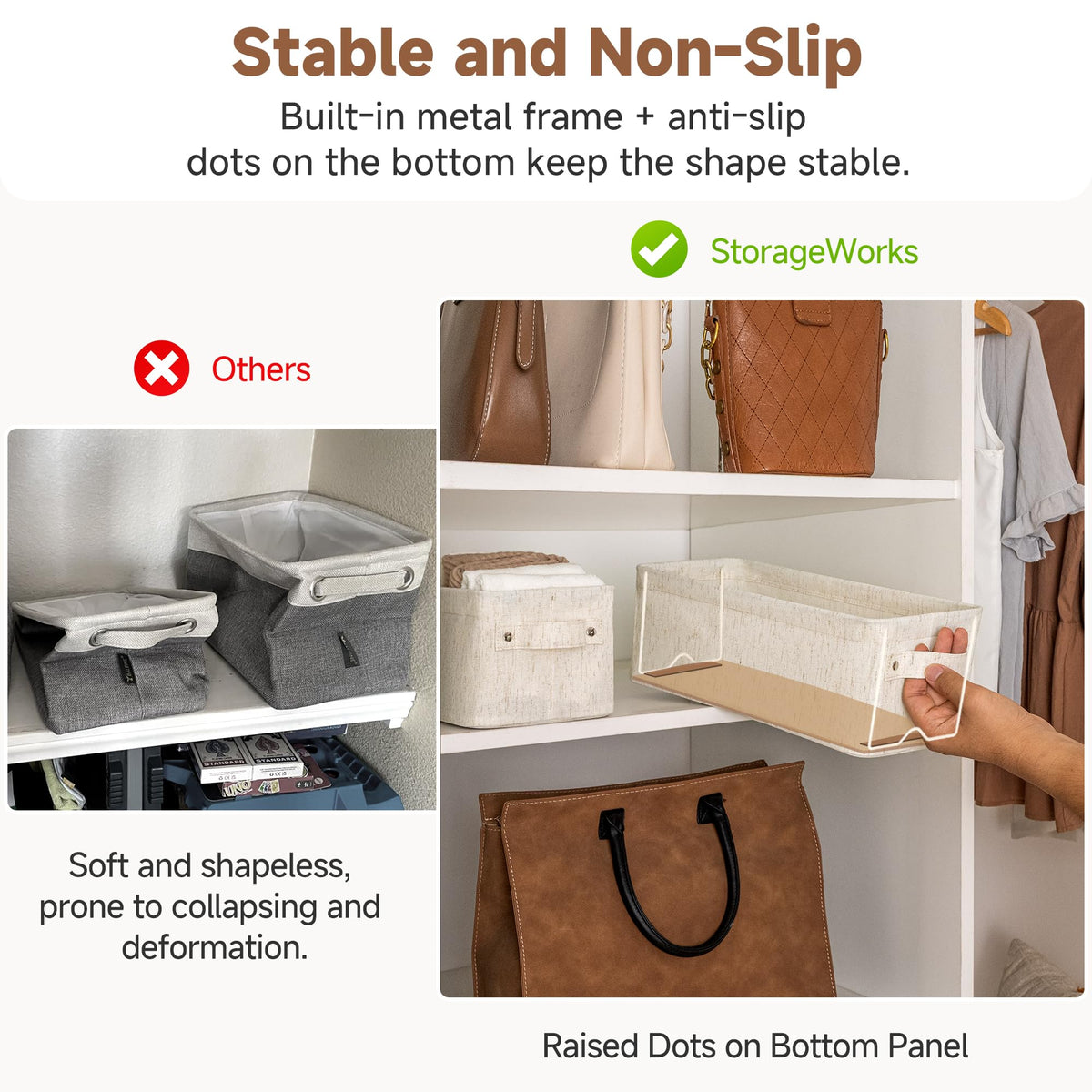 Narrow Storage Bins (2 Count)