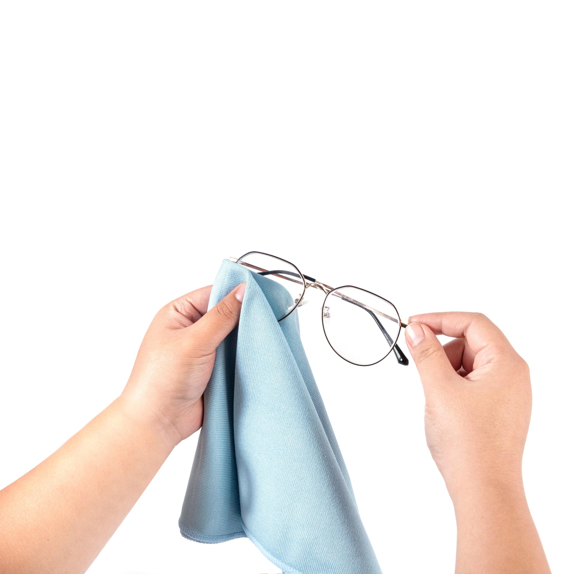 Microfiber Glass Cleaning Cloths Lint Free Streak Free Quickly and Easily Clean Windows & Mirrors Without Chemicals Polishing Cloth 16x16 Inch 8 Pack (8 Count)