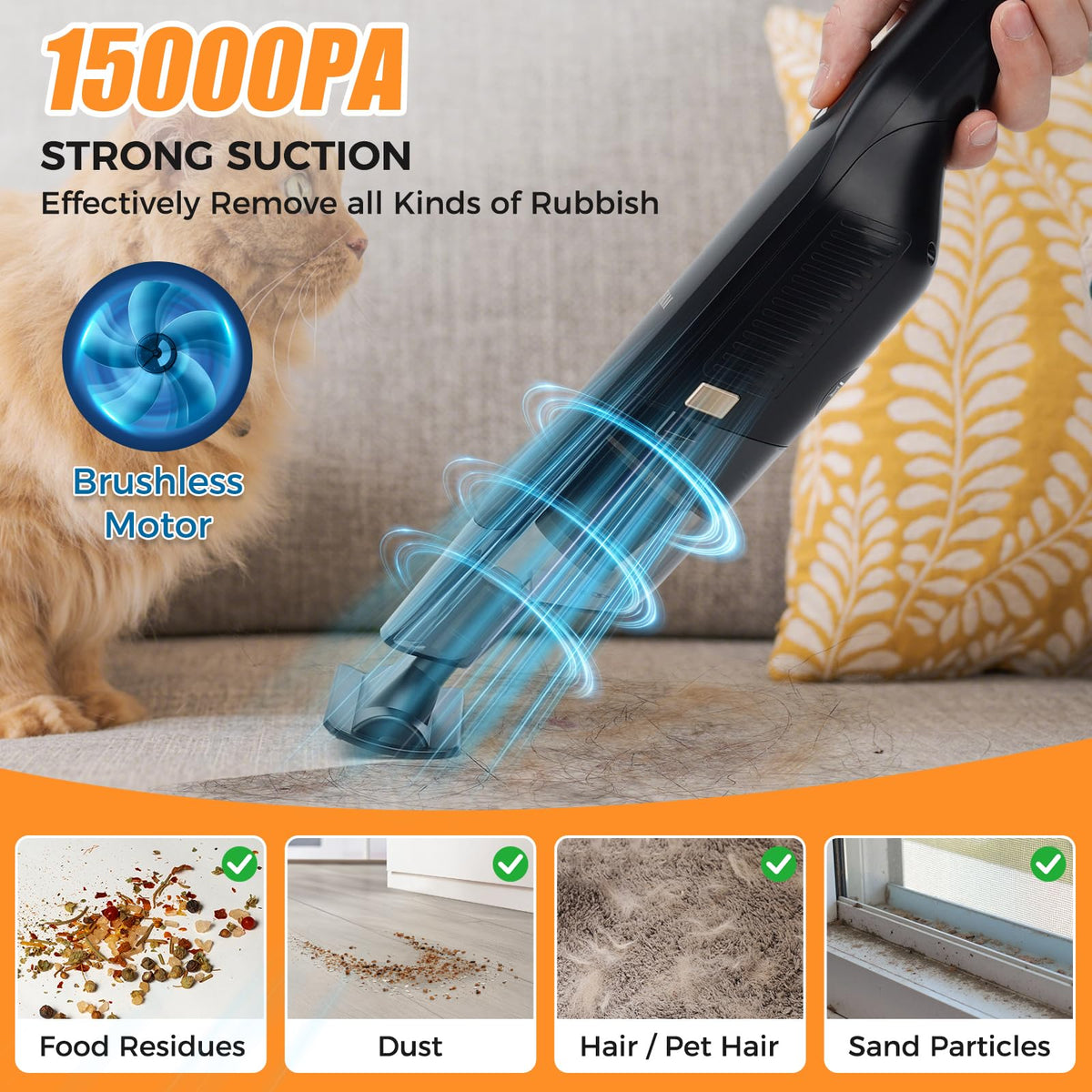 Handheld Vacuum Cordless