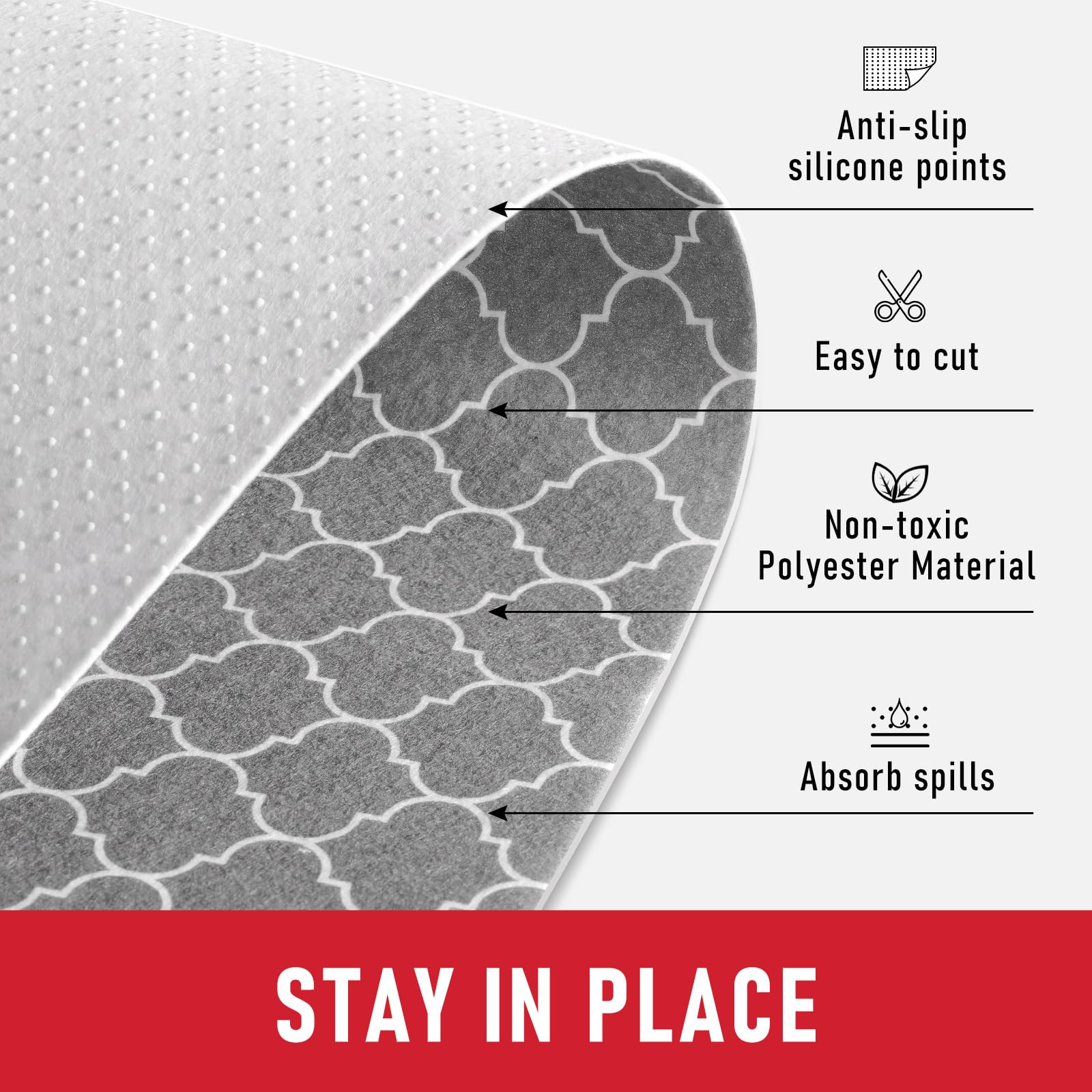 French Door Refrigerator Liners 24" x 240" (40 Sq Ft)