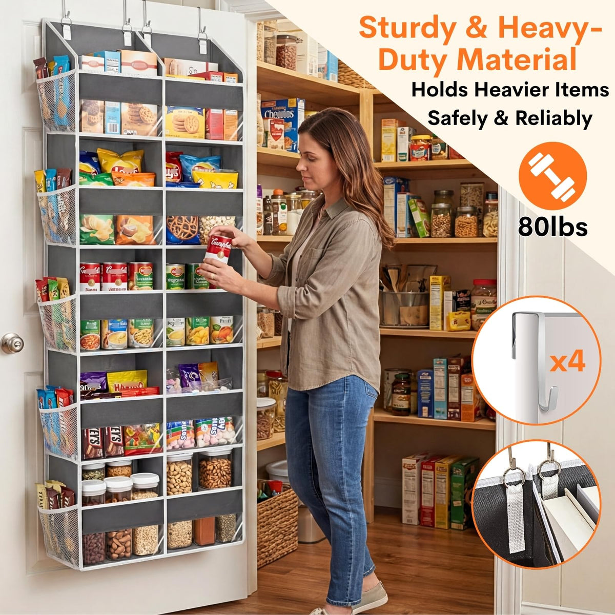 5 Tier Over Door Organizer