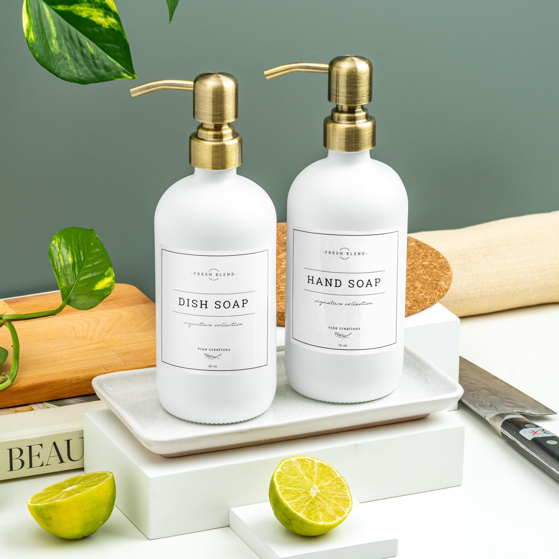 Glass Soap Dispenser