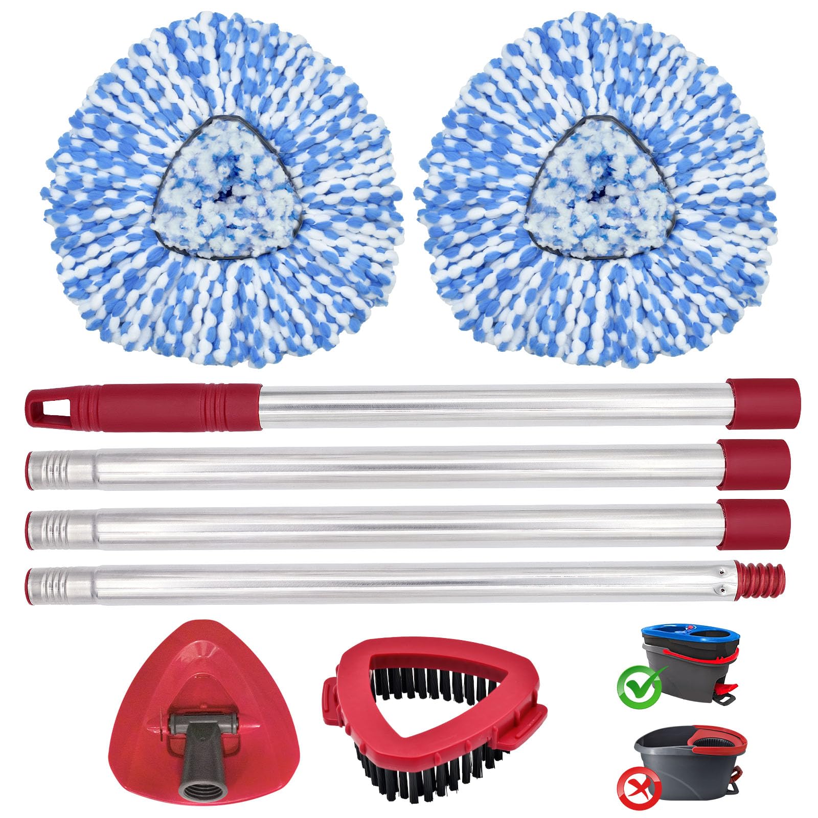 Mop Head Replacement (5 Count)