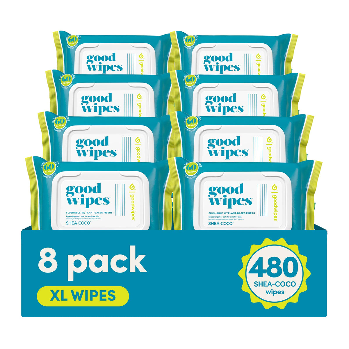Flushable Wipes (418 Count)