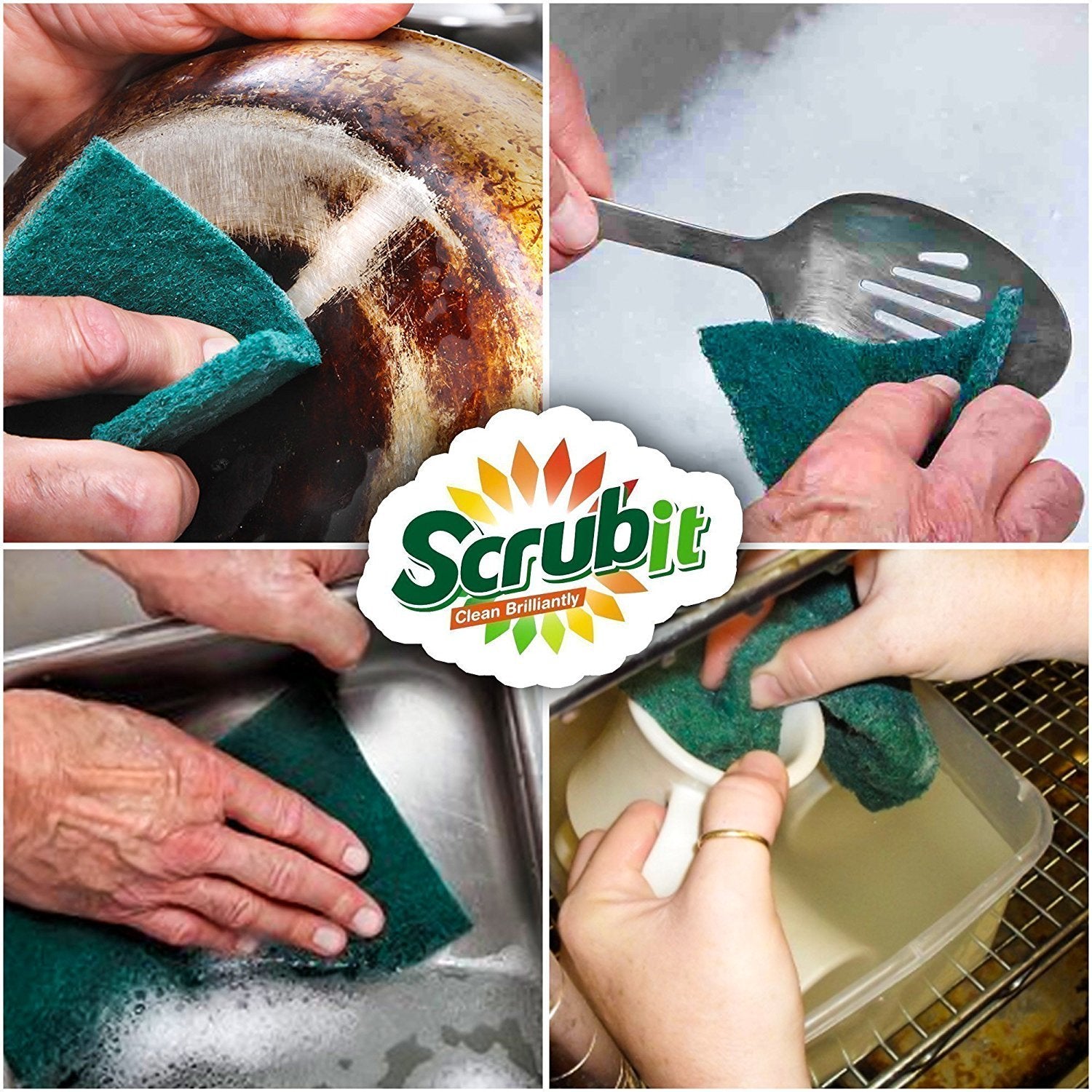 Scouring Pads (4 Count)